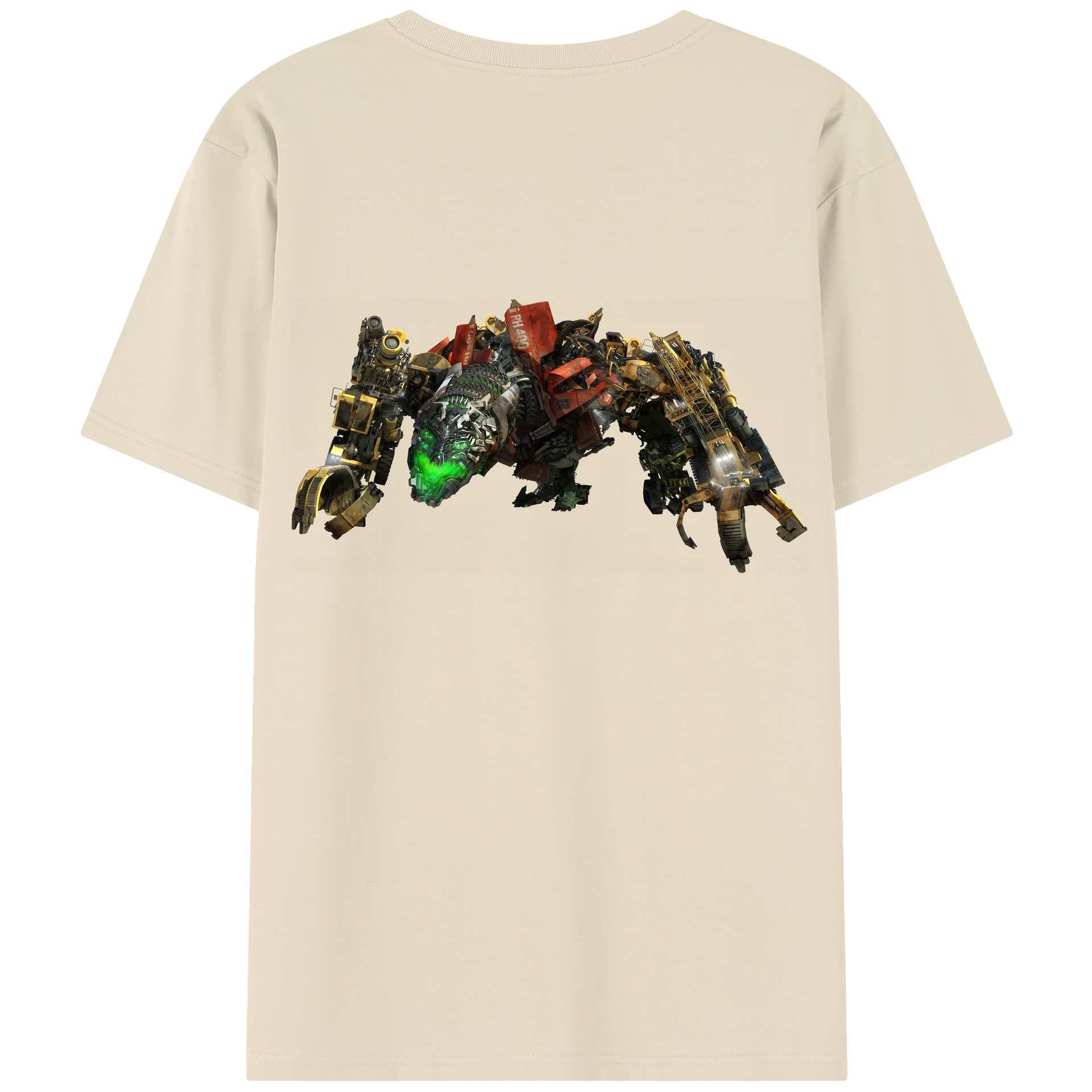 （画像用） Transformers トランスフォーマー 綿100％半袖Tシャツ（背面プリント）
