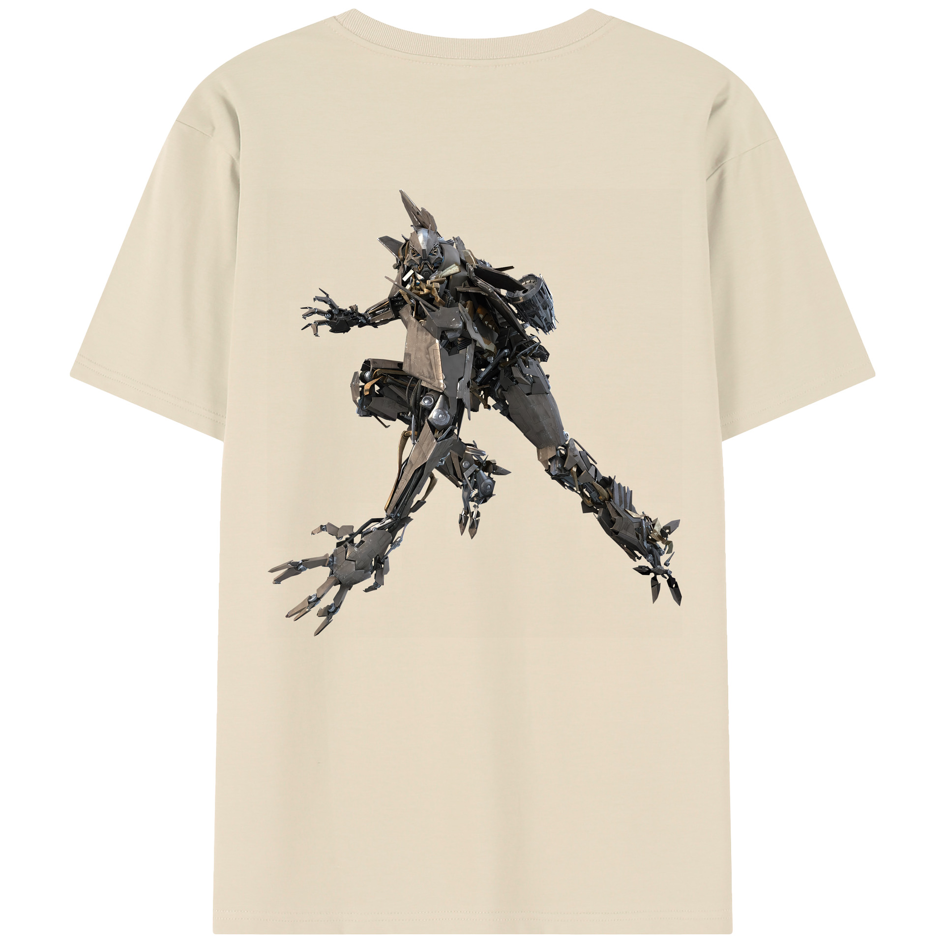 （画像用） Transformers トランスフォーマー 綿100％半袖Tシャツ（背面プリント）