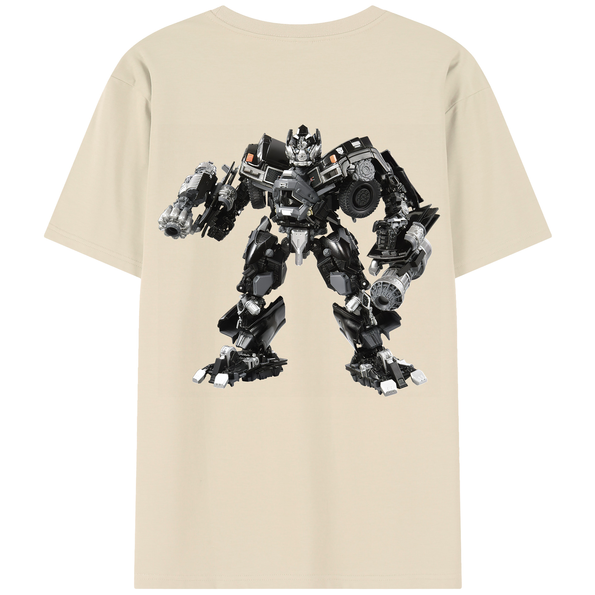 （画像用） Transformers トランスフォーマー 綿100％半袖Tシャツ（背面プリント）