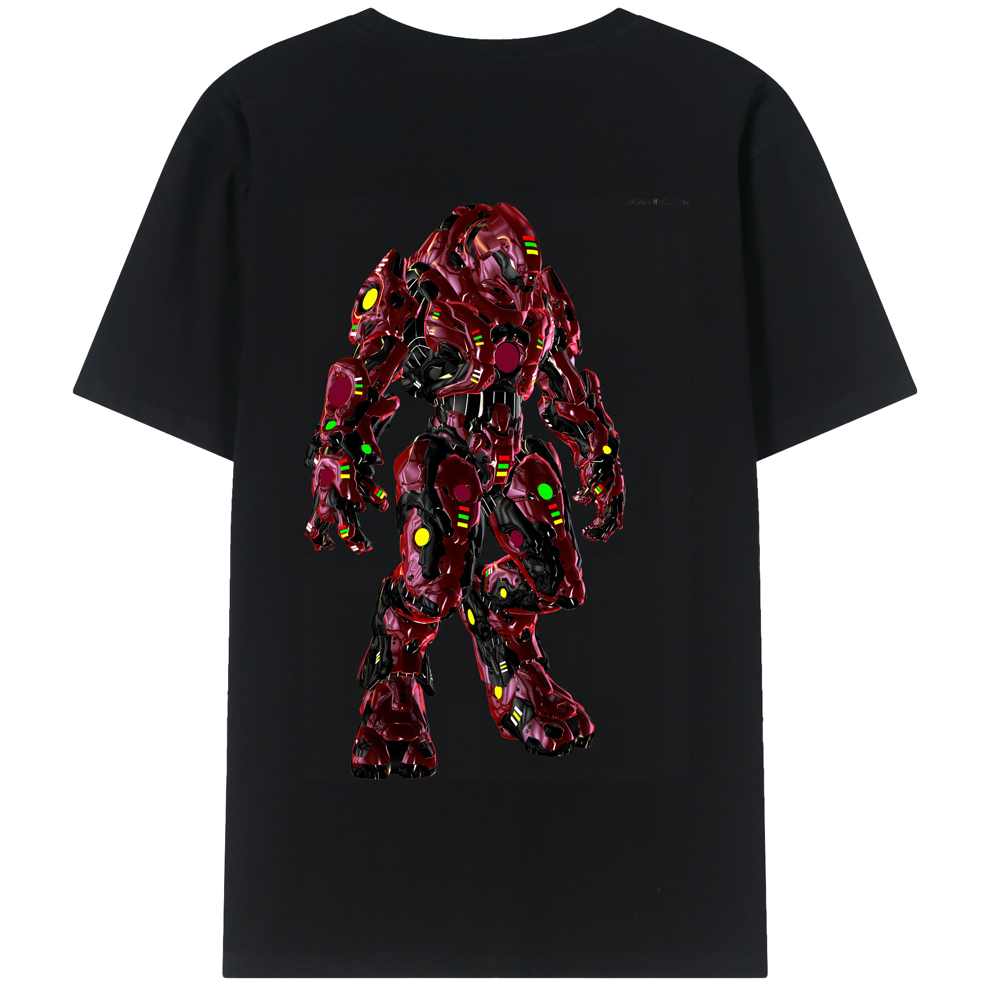 （画像用） Transformers トランスフォーマー 綿100％半袖Tシャツ（背面プリント）