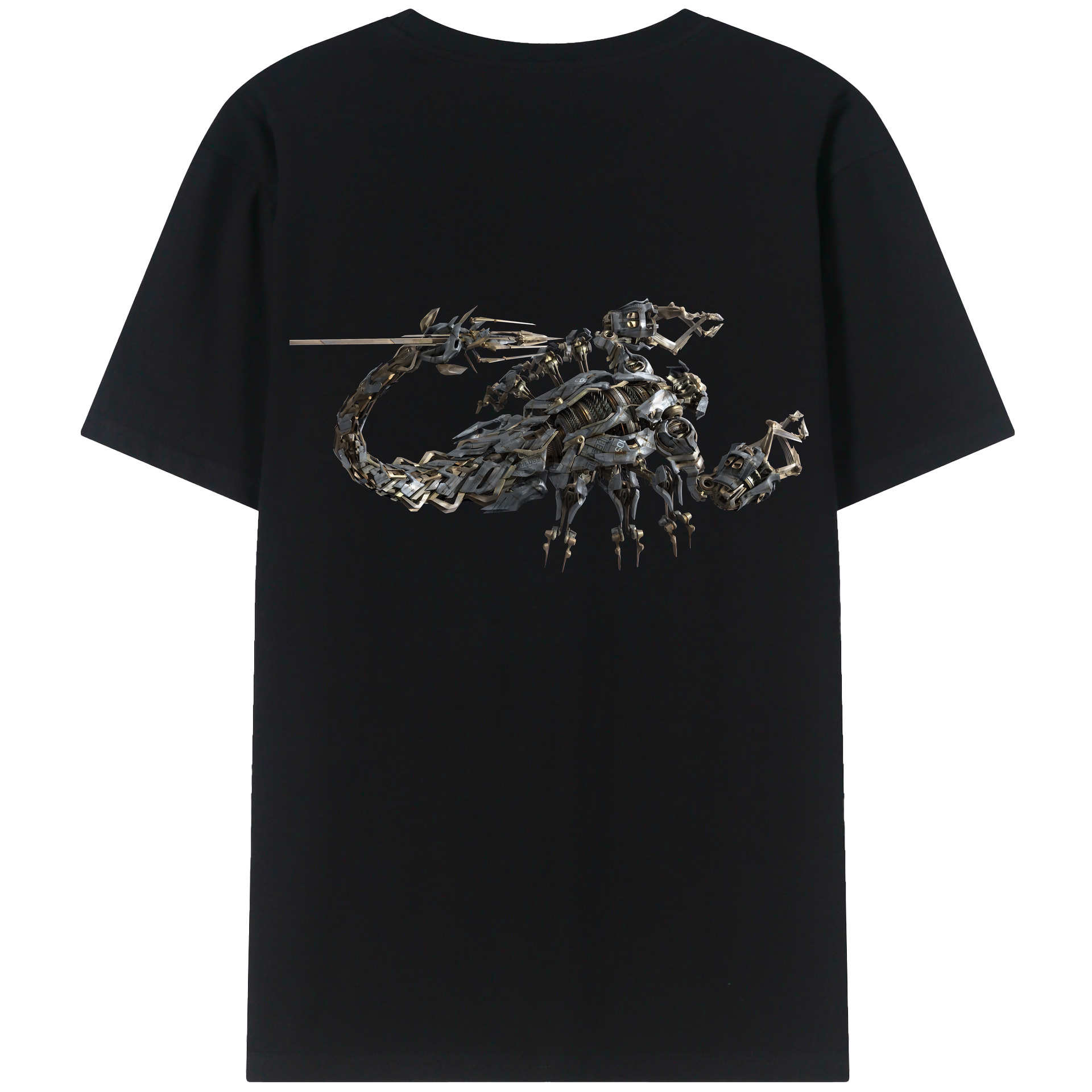 （画像用） Transformers トランスフォーマー 綿100％半袖Tシャツ（背面プリント）