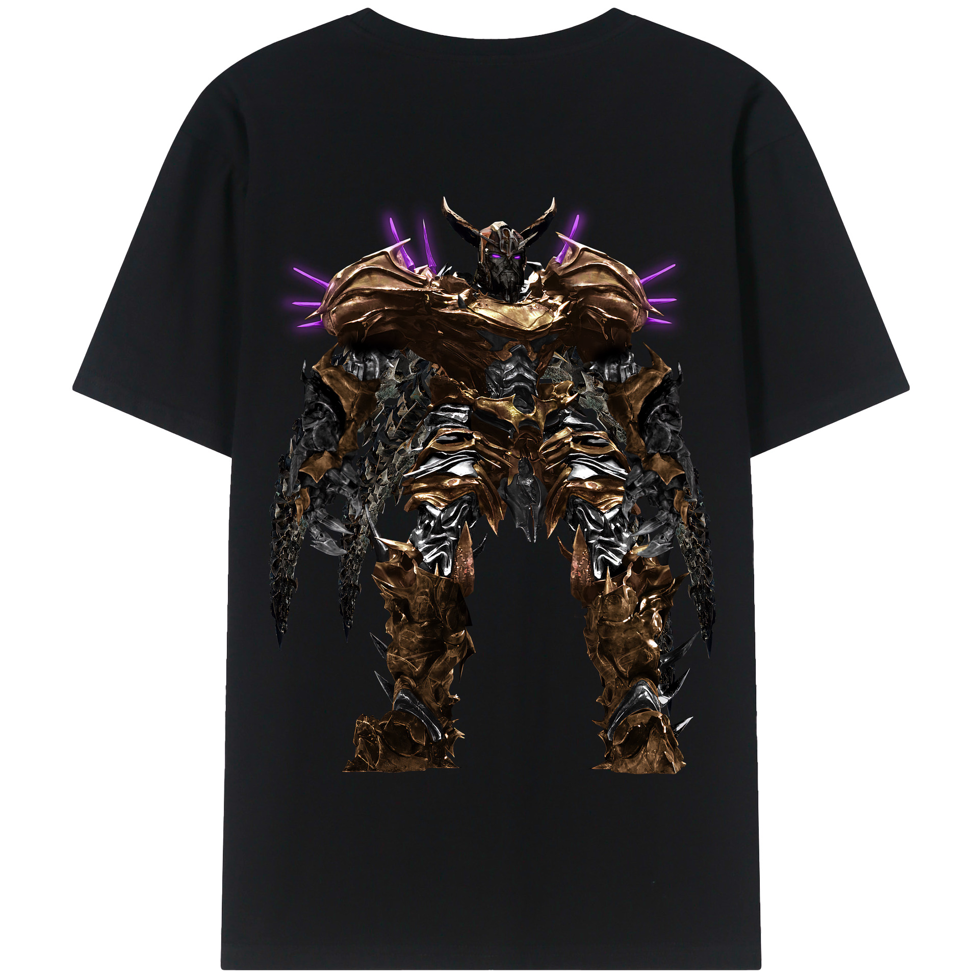 （画像用） Transformers トランスフォーマー 綿100％半袖Tシャツ（背面プリント）