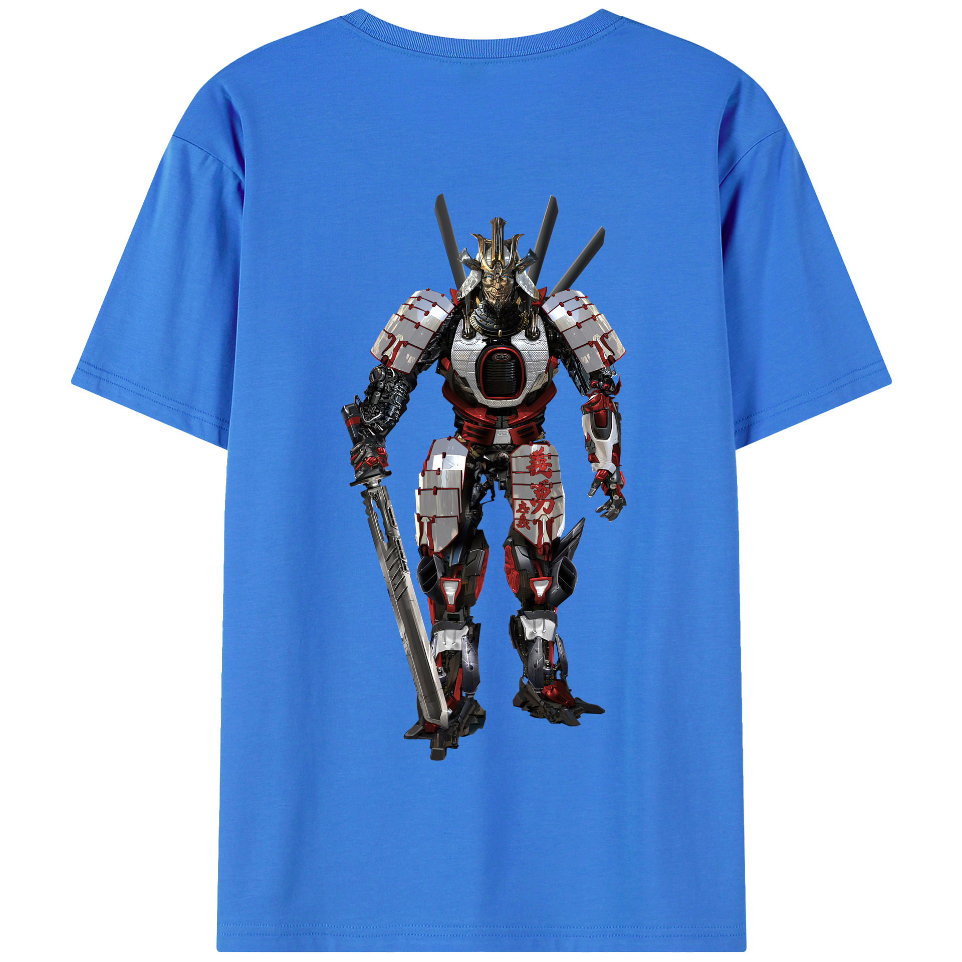 （画像用） Transformers トランスフォーマー 綿100％半袖Tシャツ（背面プリント）