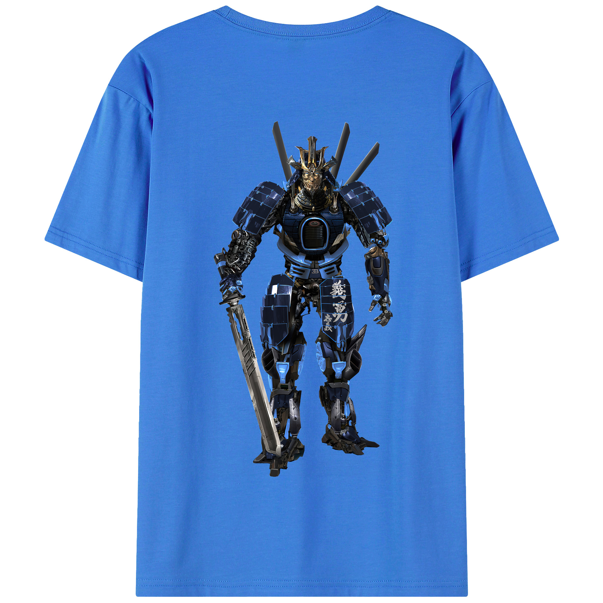 （画像用） Transformers トランスフォーマー 綿100％半袖Tシャツ（背面プリント）