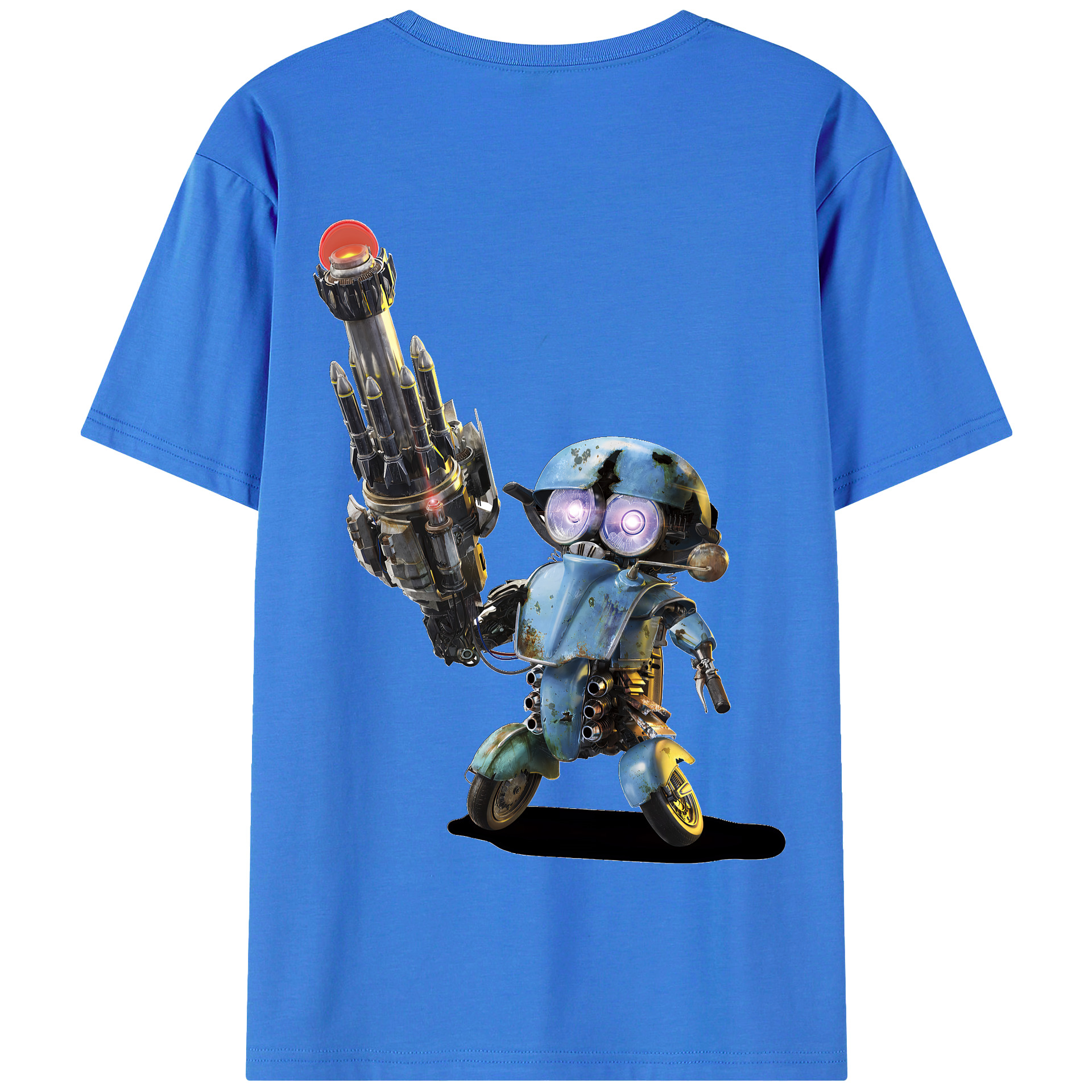 （画像用） Transformers トランスフォーマー 綿100％半袖Tシャツ（背面プリント）