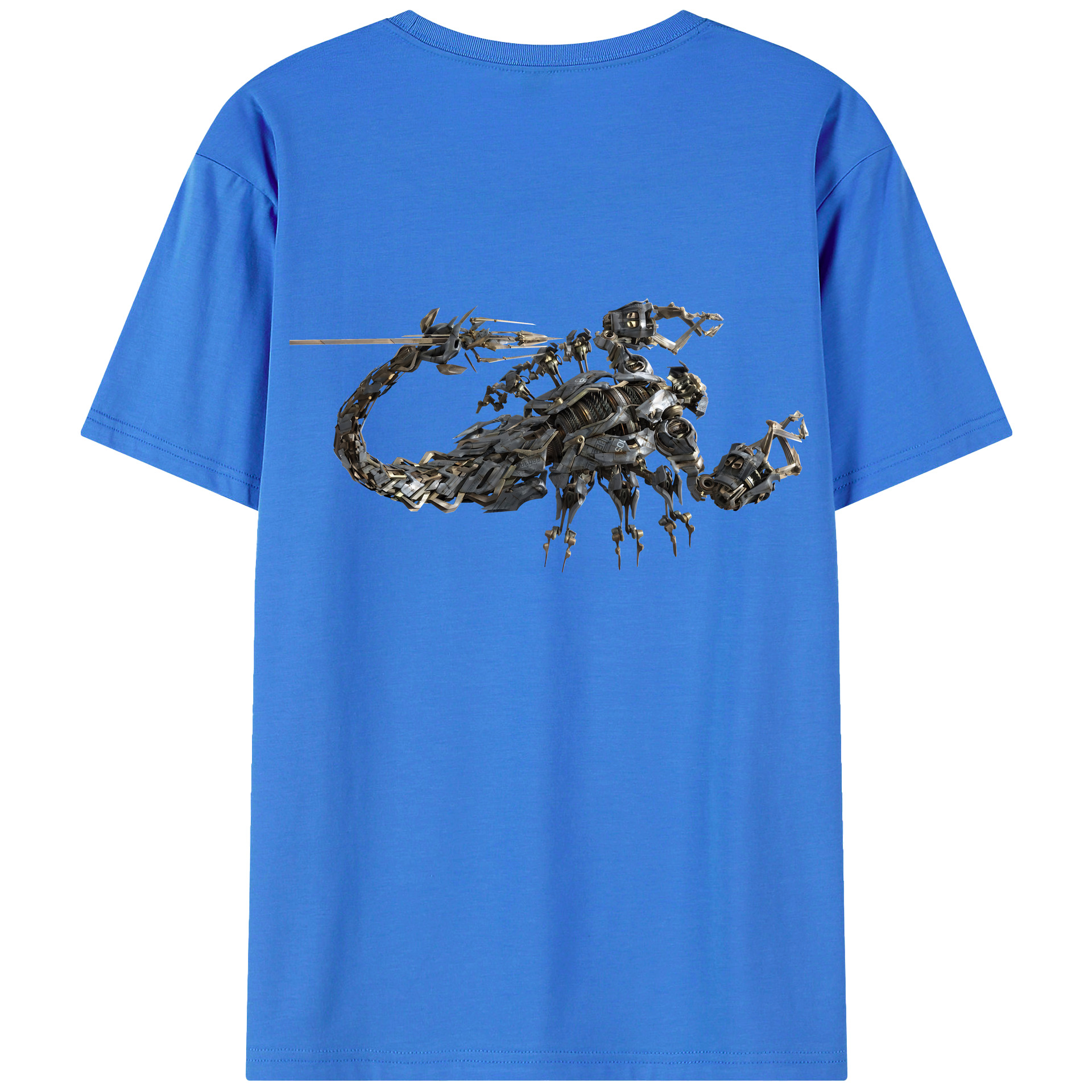 （画像用） Transformers トランスフォーマー 綿100％半袖Tシャツ（背面プリント）