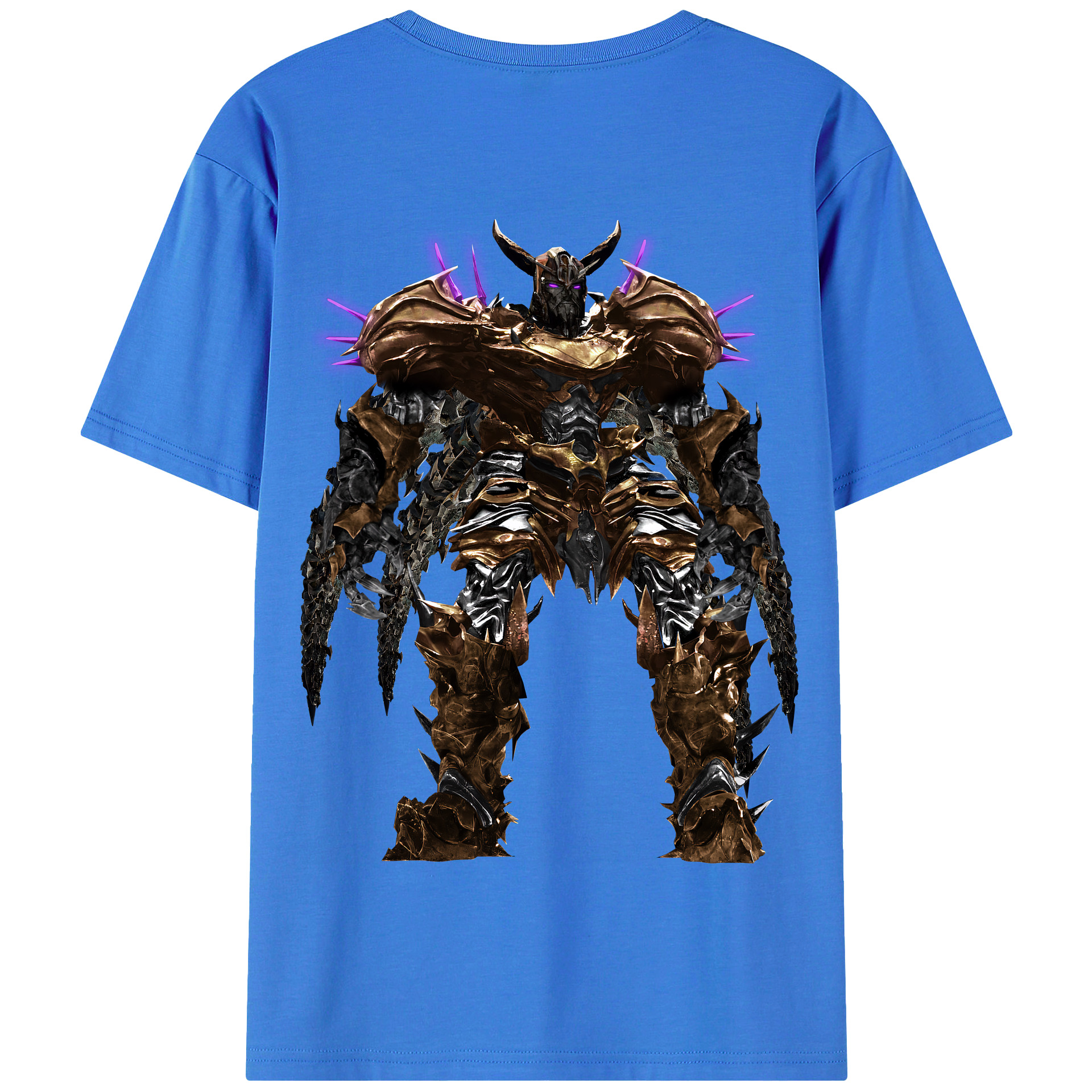 （画像用） Transformers トランスフォーマー 綿100％半袖Tシャツ（背面プリント）