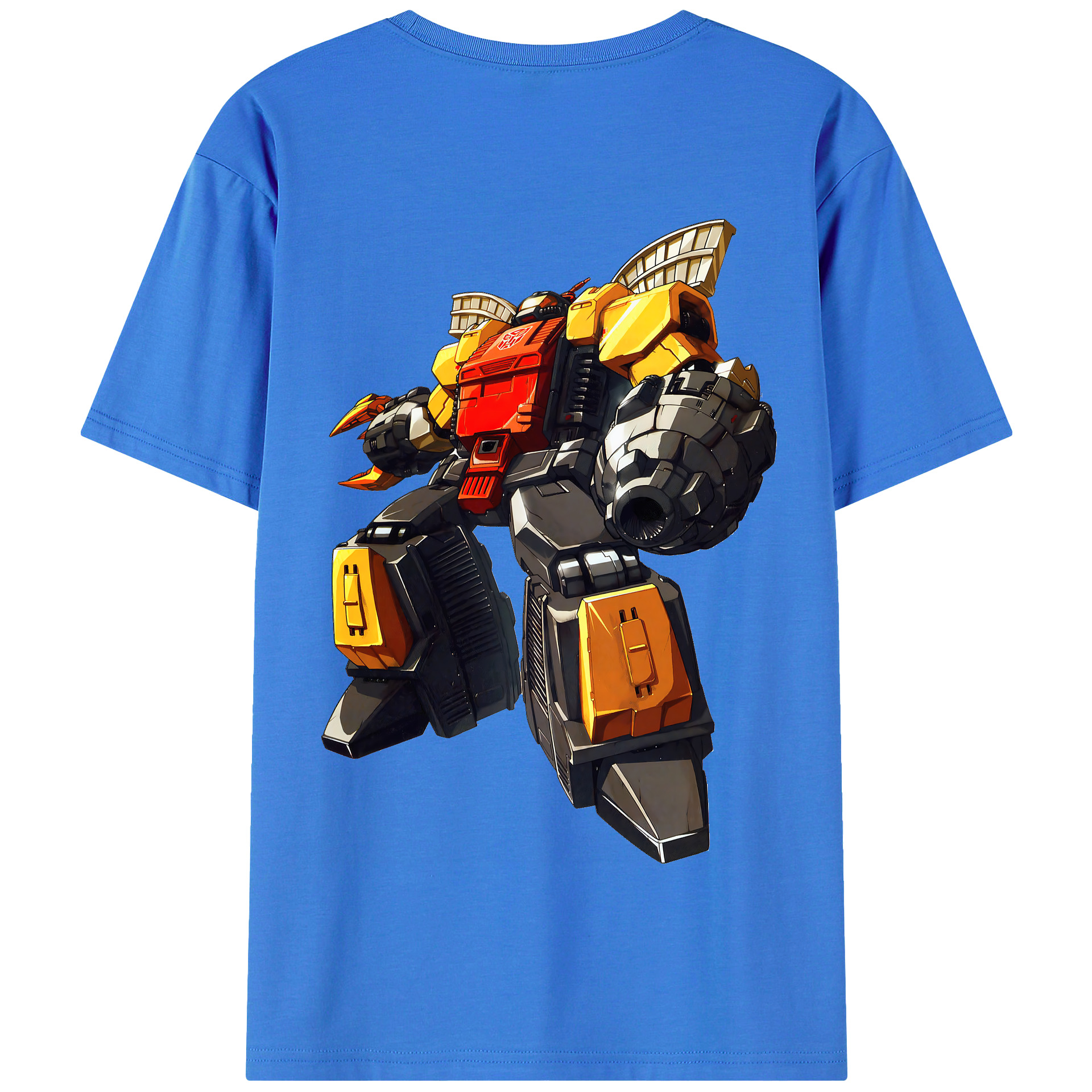（画像用） Transformers トランスフォーマー 綿100％半袖Tシャツ（背面プリント）