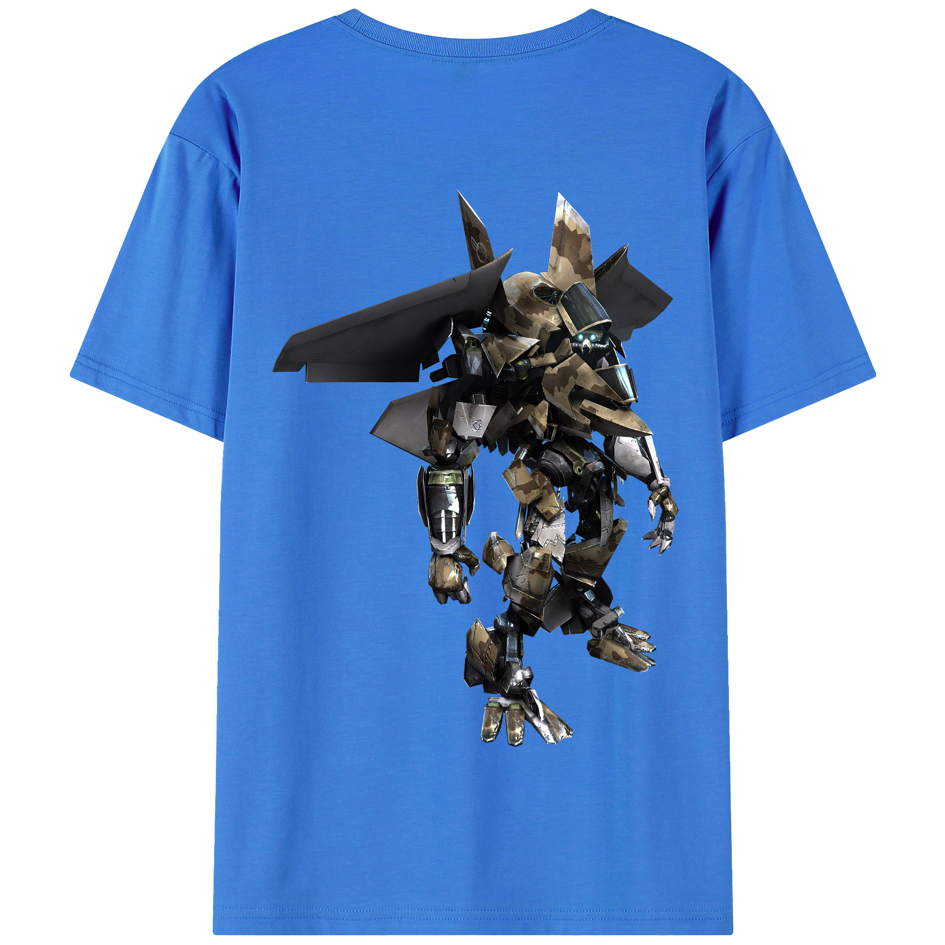 （画像用） Transformers トランスフォーマー 綿100％半袖Tシャツ（背面プリント）