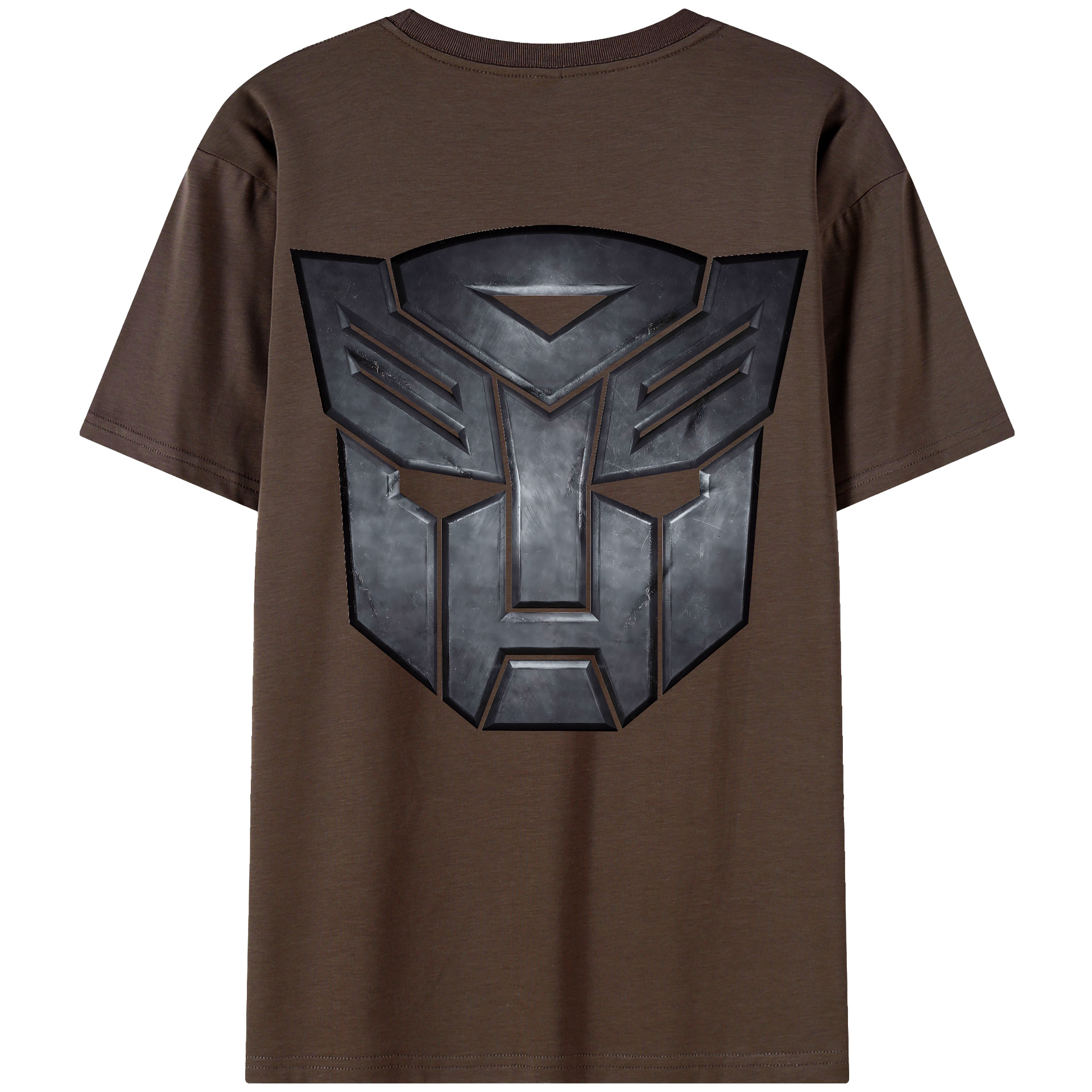 （画像用） Transformers トランスフォーマー 綿100％半袖Tシャツ（背面プリント）