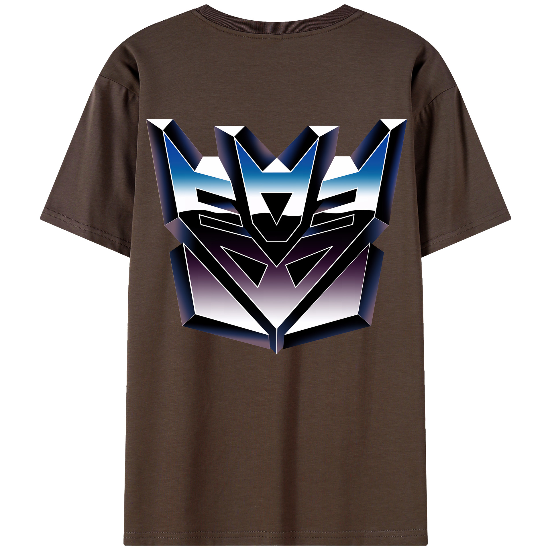 （画像用） Transformers トランスフォーマー 綿100％半袖Tシャツ（背面プリント）