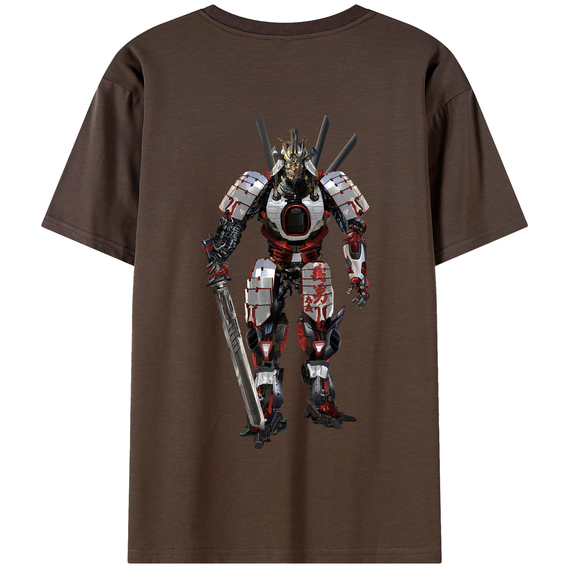 （画像用） Transformers トランスフォーマー 綿100％半袖Tシャツ（背面プリント）