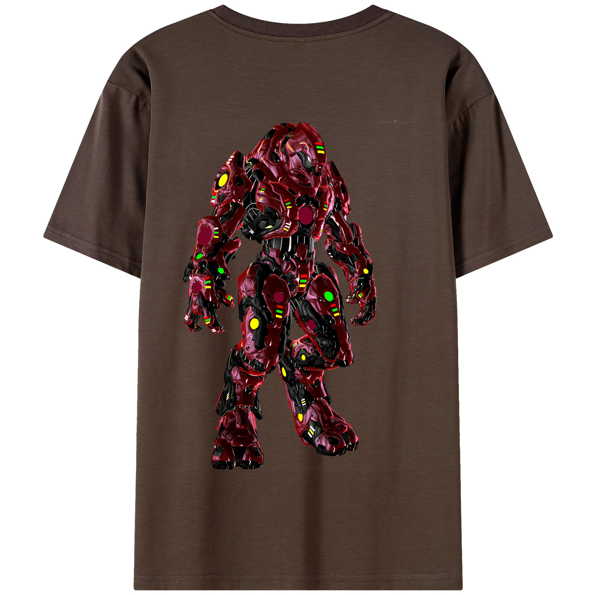 （画像用） Transformers トランスフォーマー 綿100％半袖Tシャツ（背面プリント）