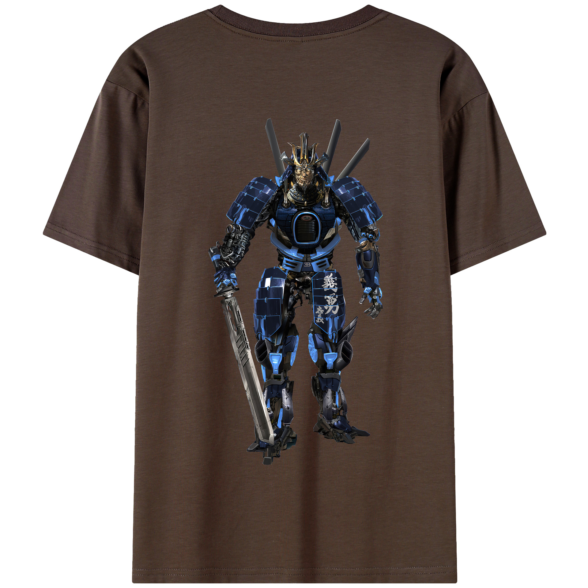 （画像用） Transformers トランスフォーマー 綿100％半袖Tシャツ（背面プリント）