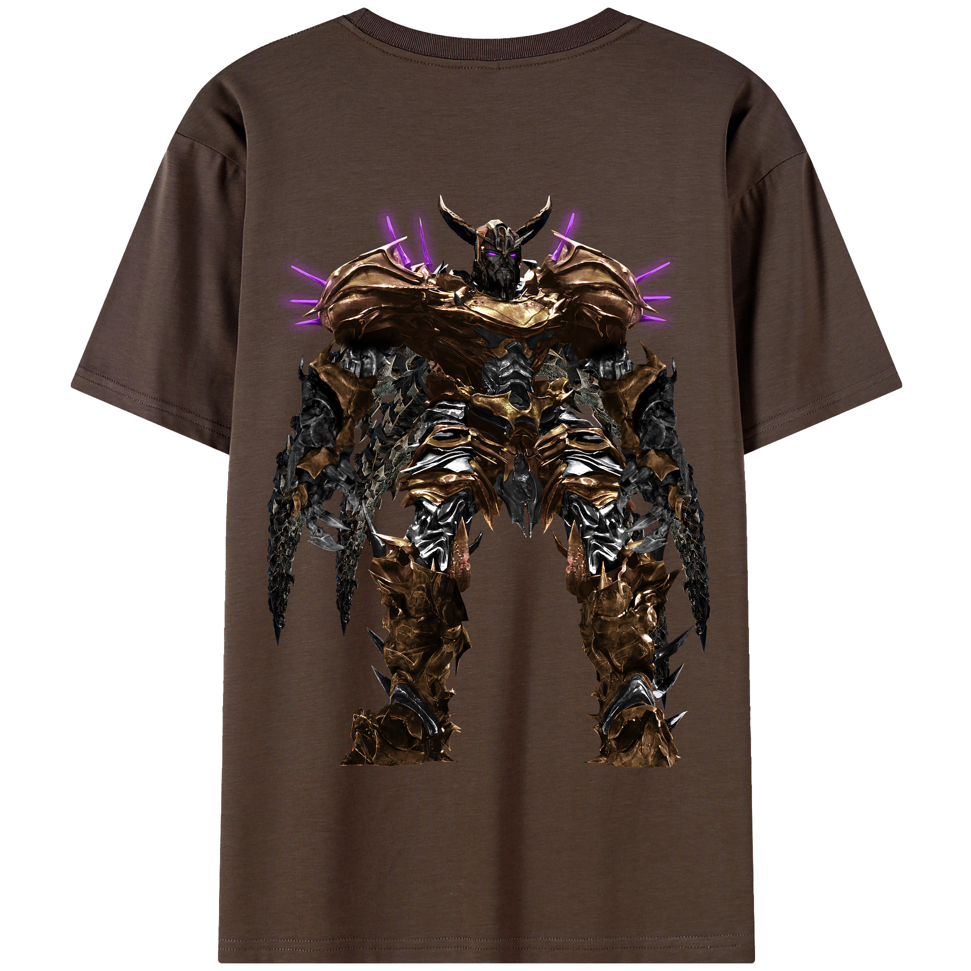 （画像用） Transformers トランスフォーマー 綿100％半袖Tシャツ（背面プリント）