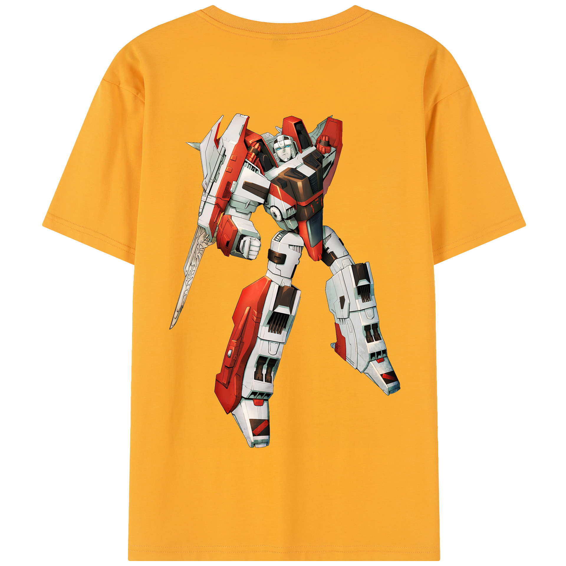 （画像用） Transformers トランスフォーマー 綿100％半袖Tシャツ（背面プリント）