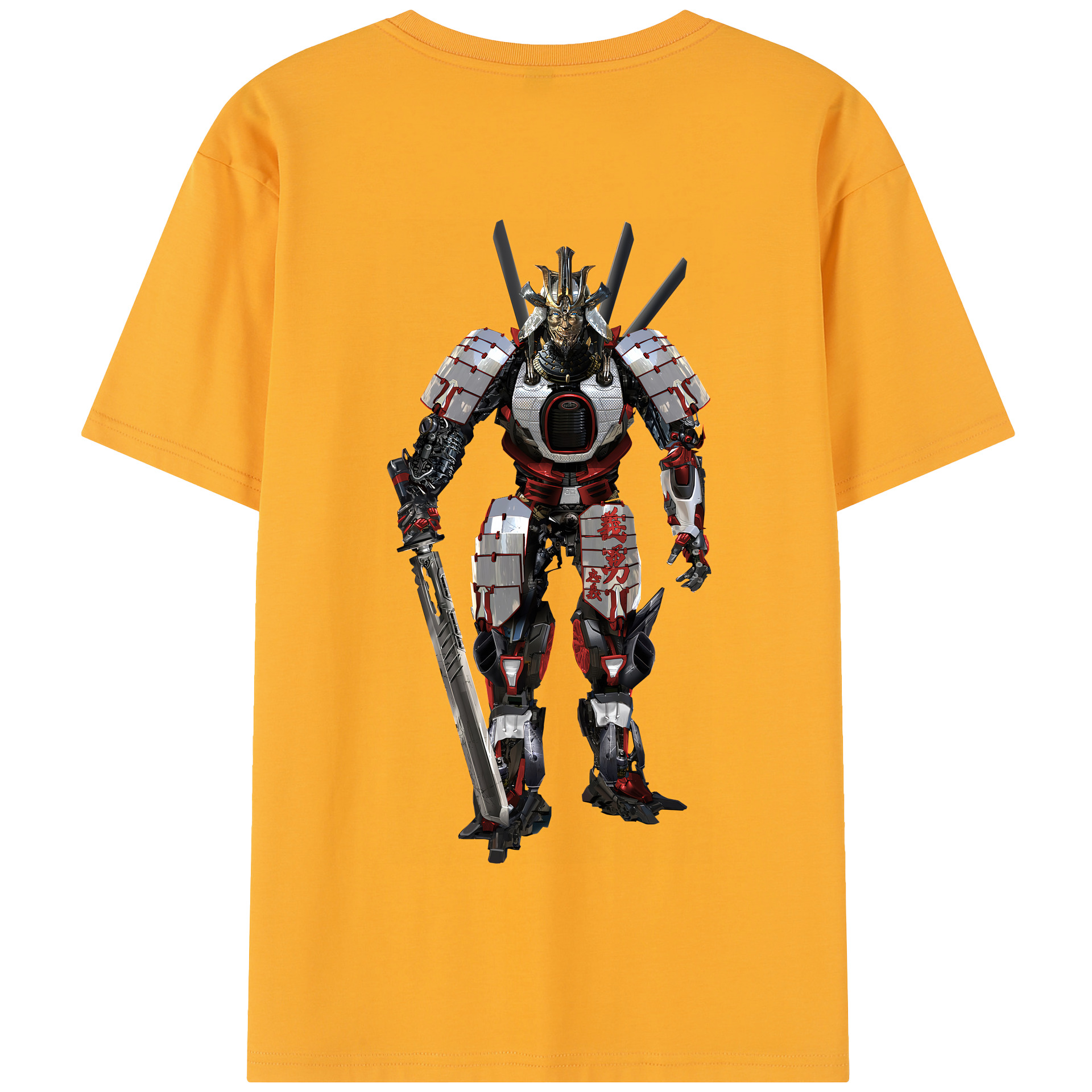 （画像用） Transformers トランスフォーマー 綿100％半袖Tシャツ（背面プリント）