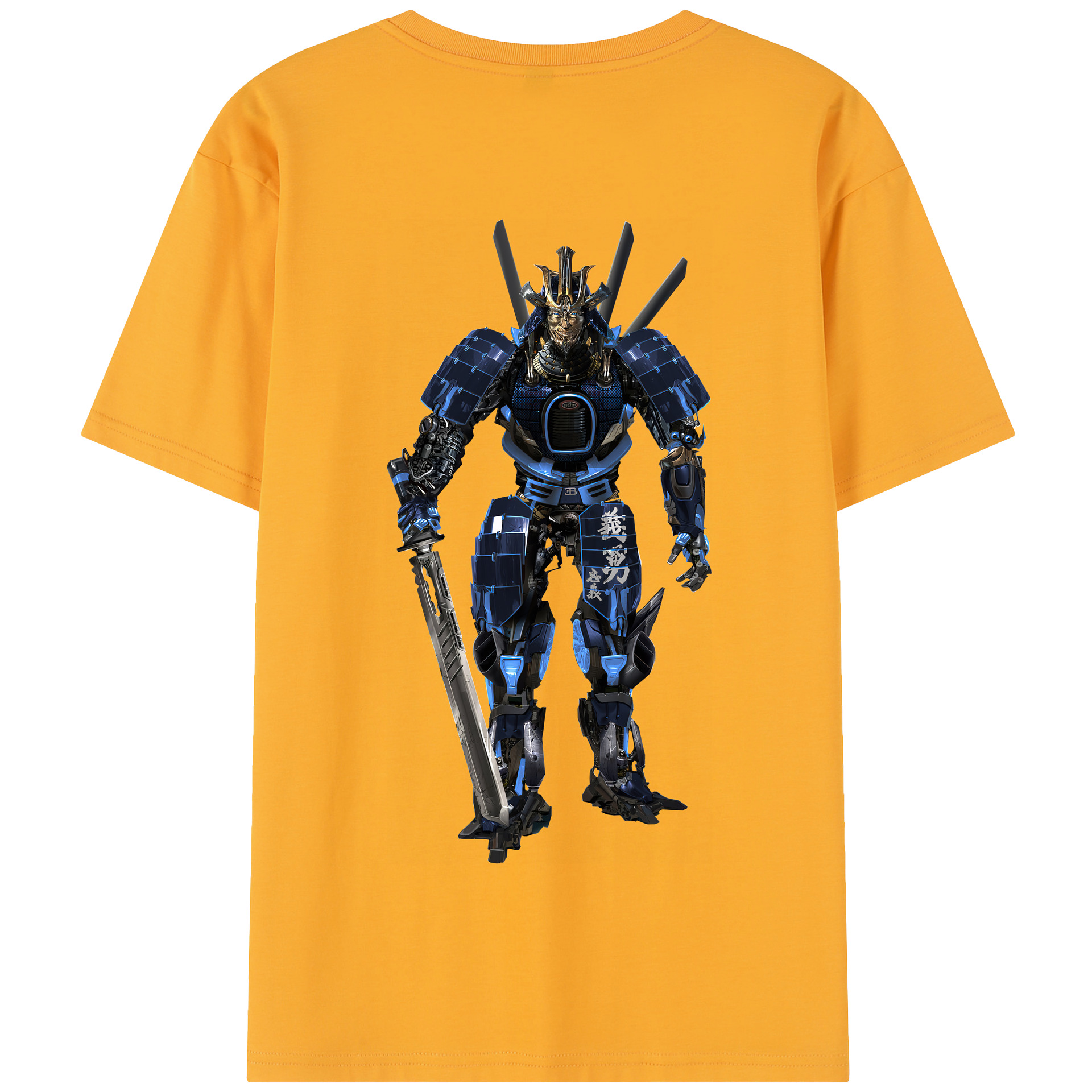 （画像用） Transformers トランスフォーマー 綿100％半袖Tシャツ（背面プリント）