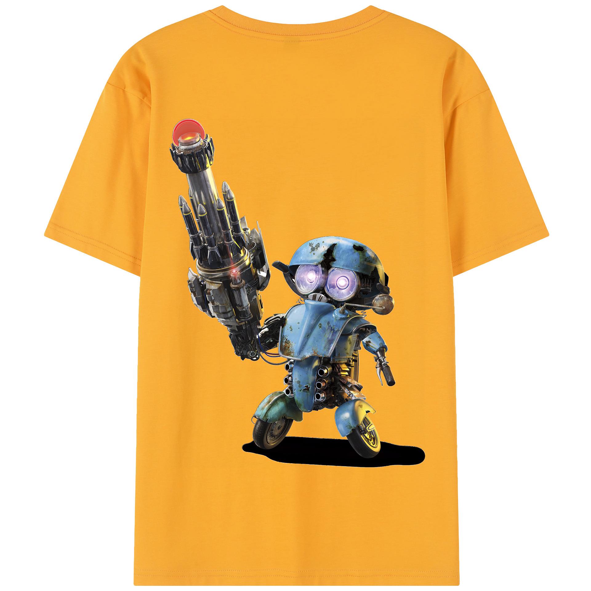 （画像用） Transformers トランスフォーマー 綿100％半袖Tシャツ（背面プリント）