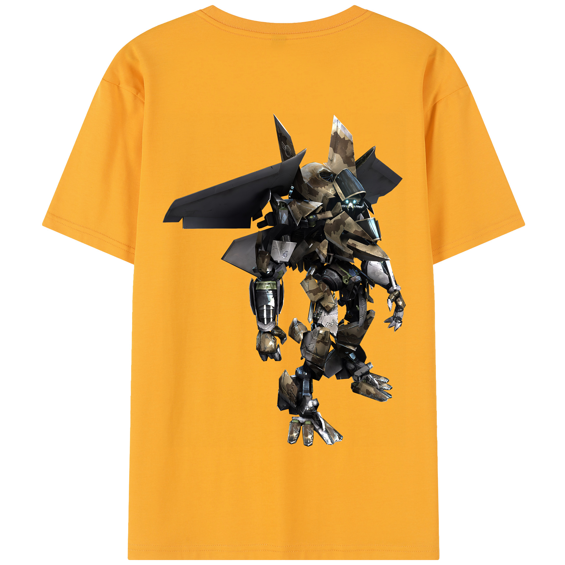 （画像用） Transformers トランスフォーマー 綿100％半袖Tシャツ（背面プリント）
