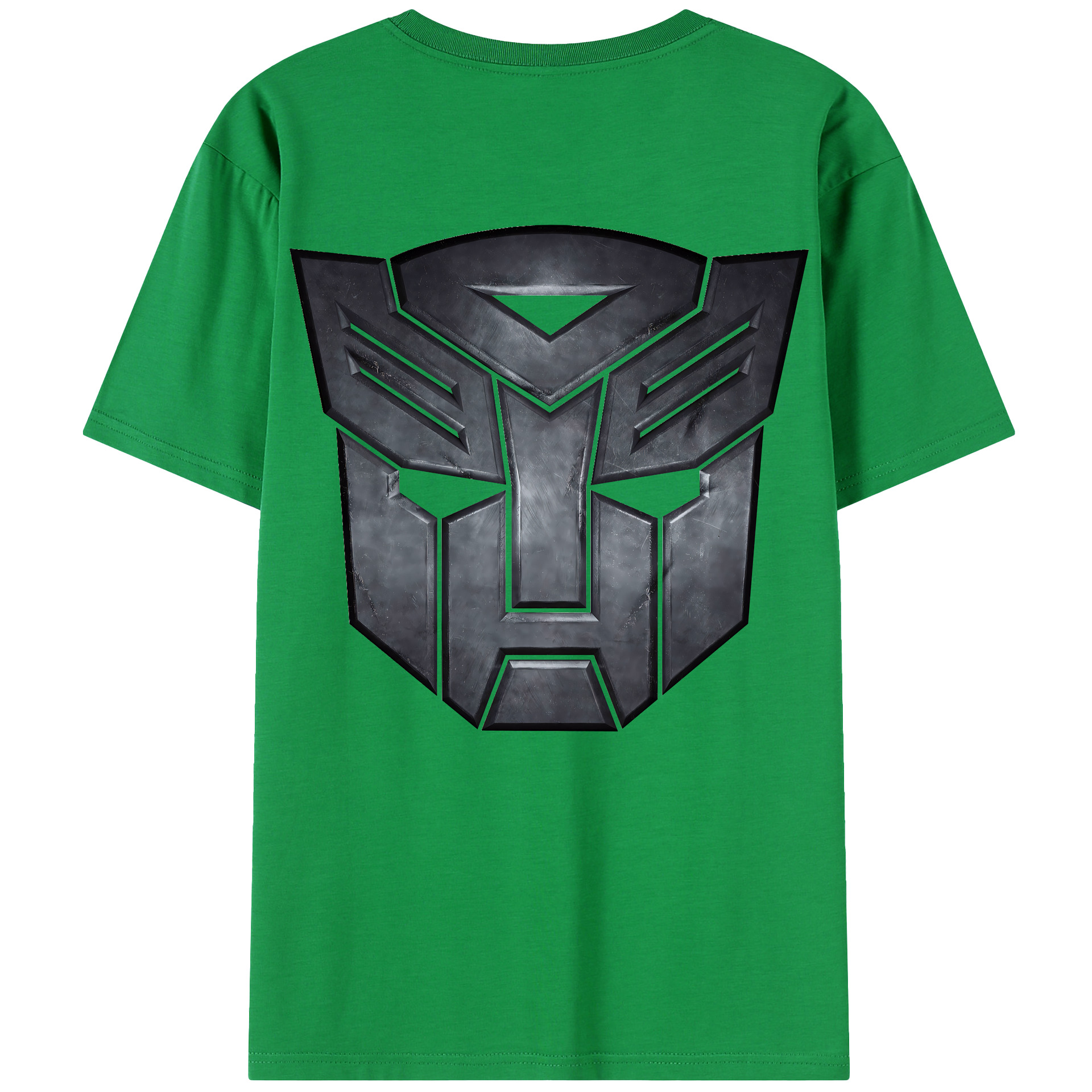 （画像用） Transformers トランスフォーマー 綿100％半袖Tシャツ（背面プリント）