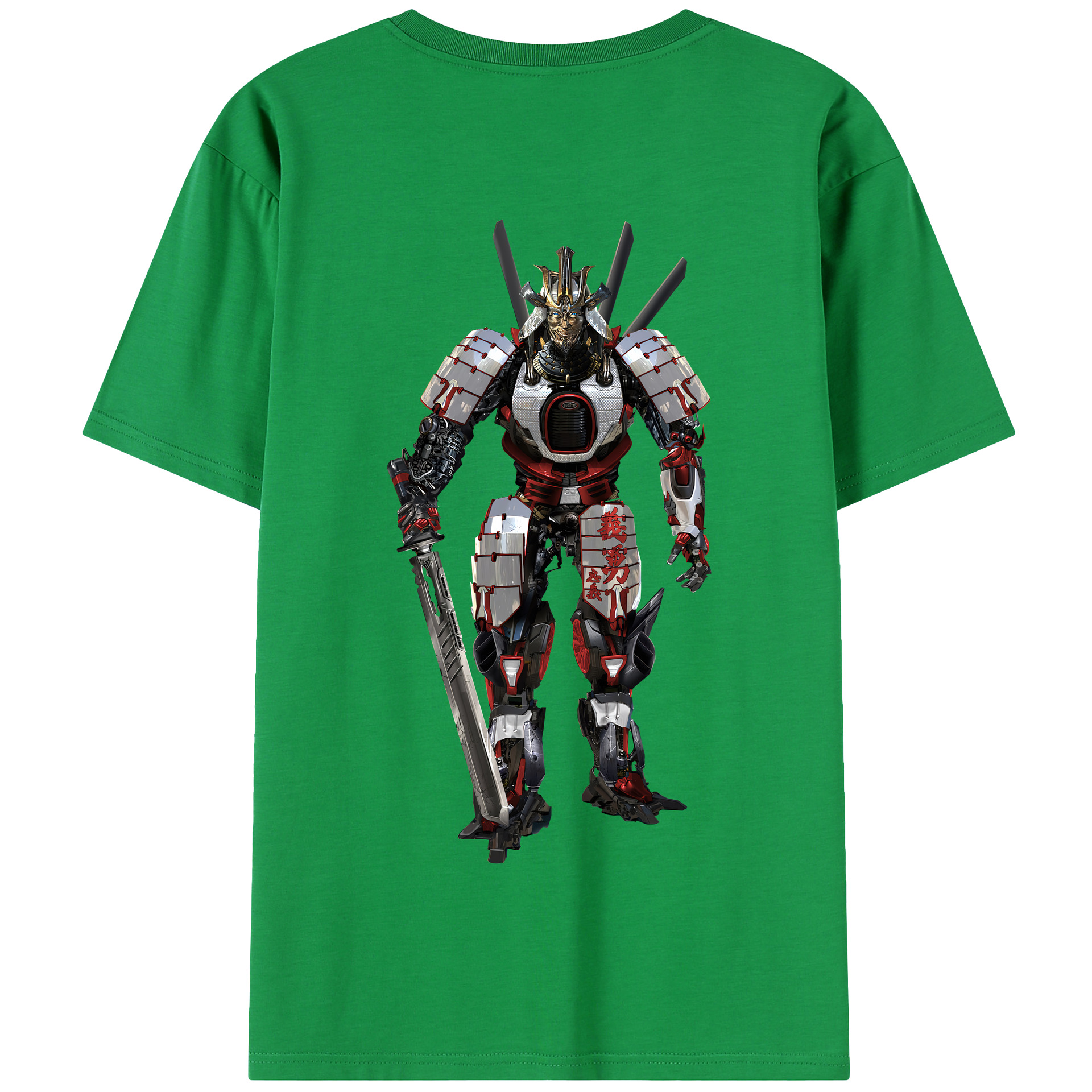 （画像用） Transformers トランスフォーマー 綿100％半袖Tシャツ（背面プリント）