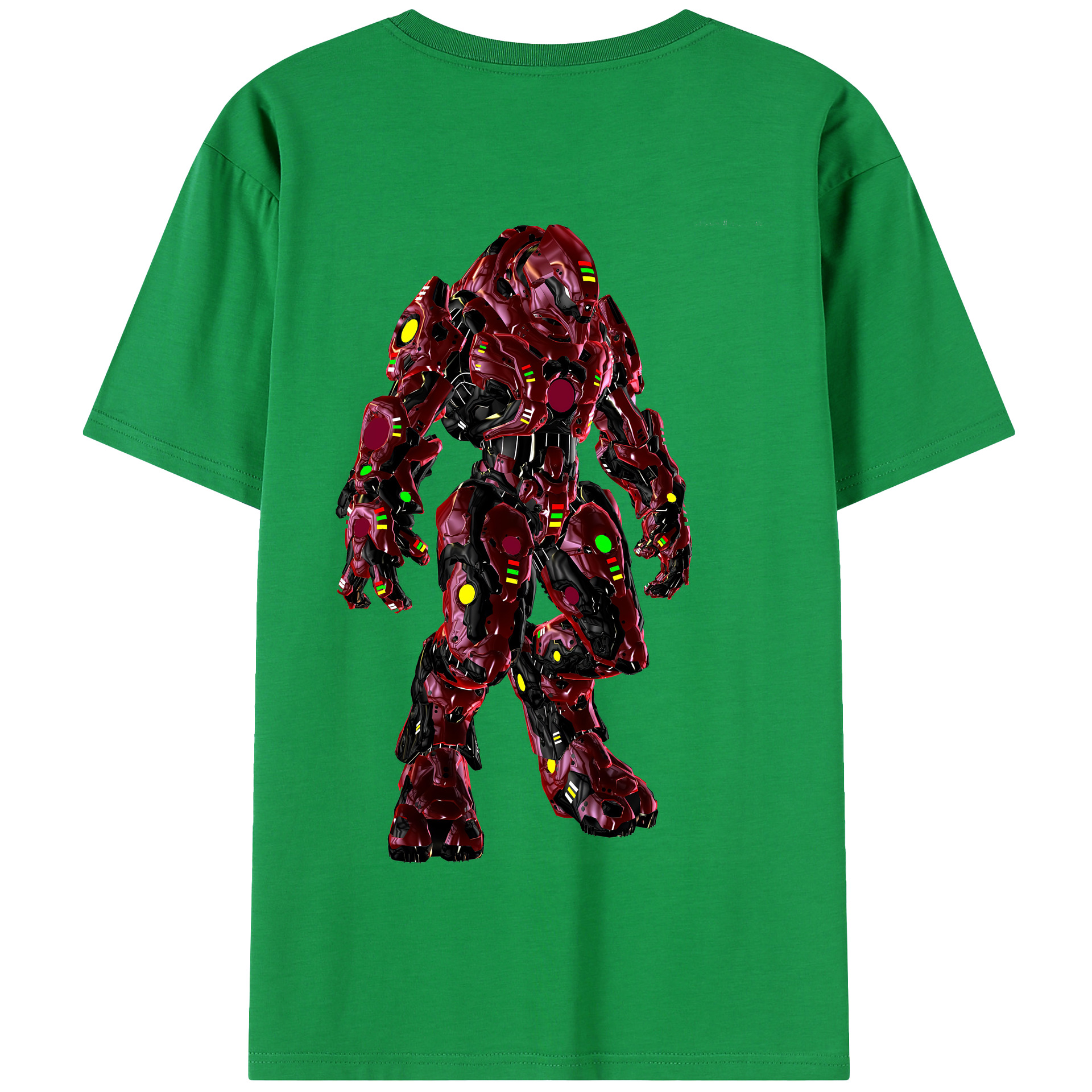 （画像用） Transformers トランスフォーマー 綿100％半袖Tシャツ（背面プリント）