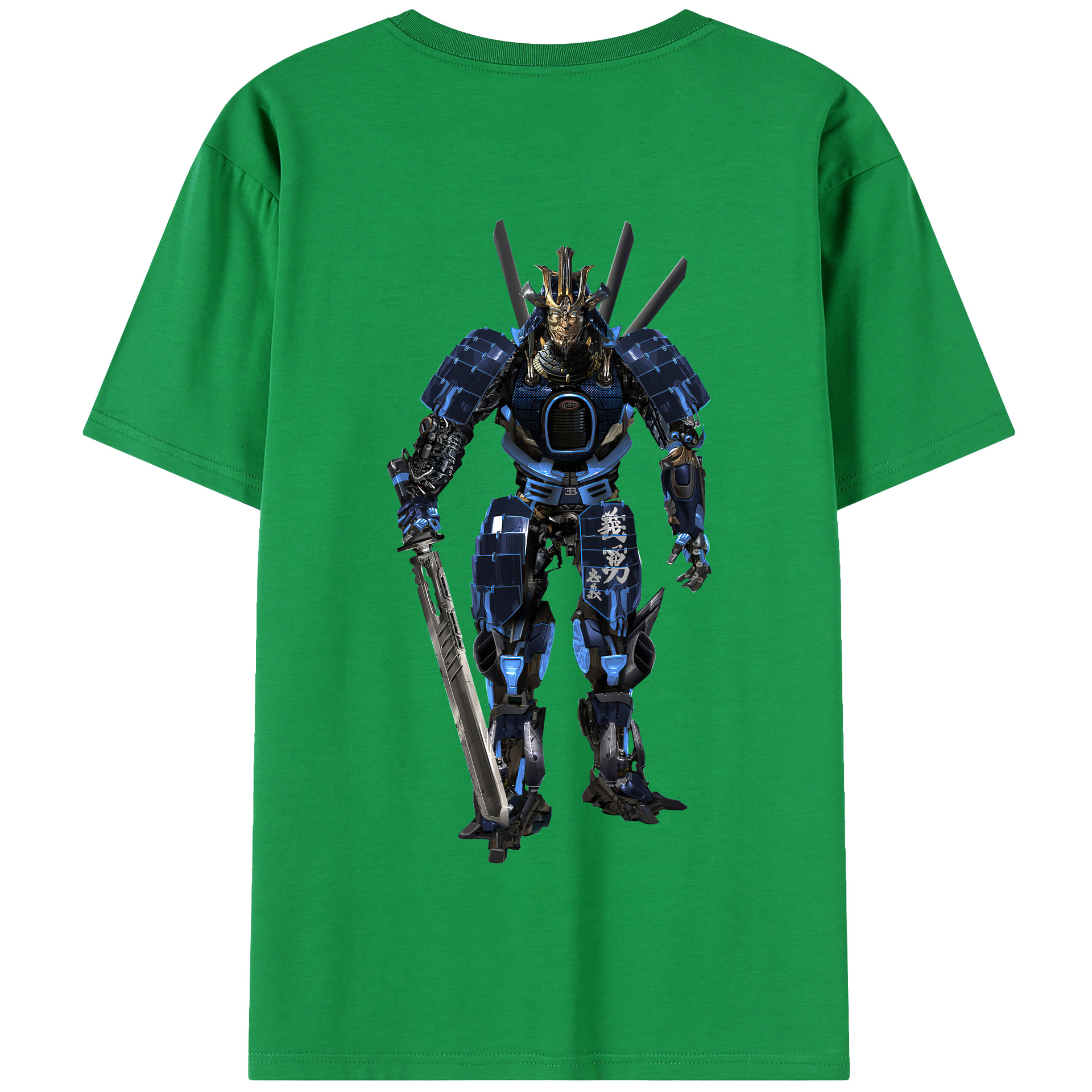 （画像用） Transformers トランスフォーマー 綿100％半袖Tシャツ（背面プリント）