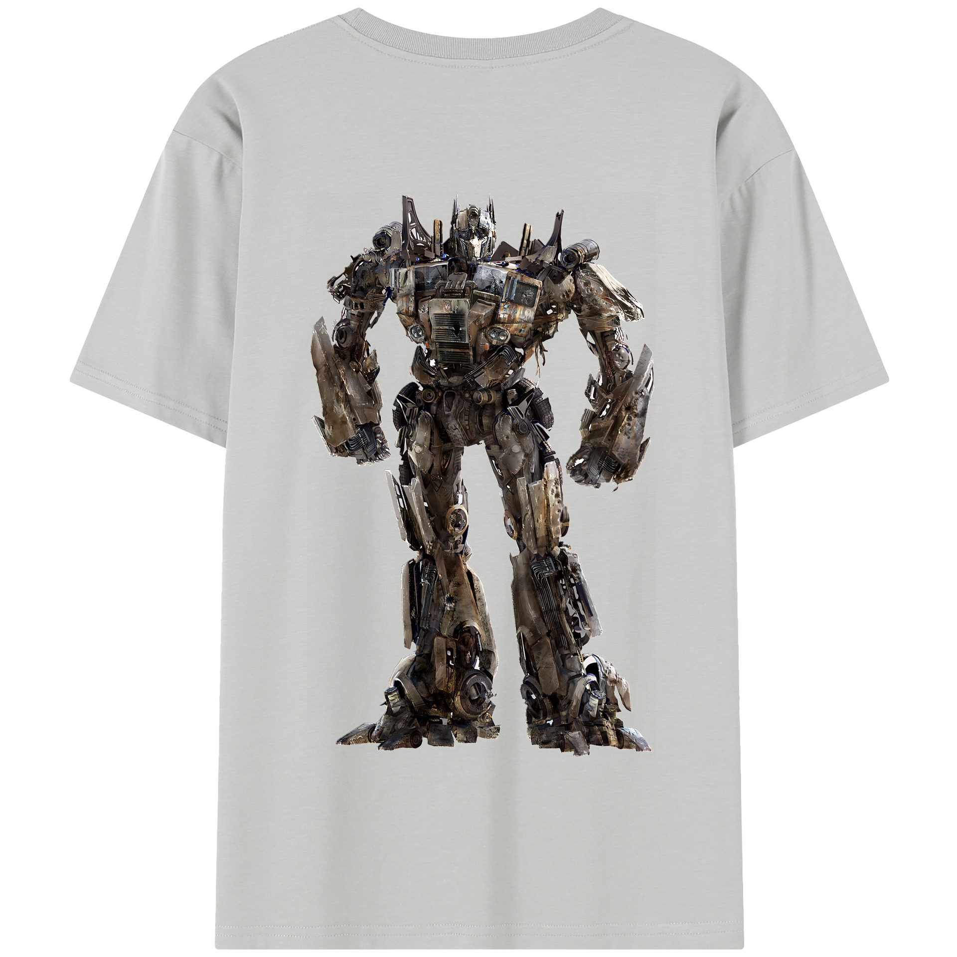 （画像用） Transformers トランスフォーマー 綿100％半袖Tシャツ（背面プリント）