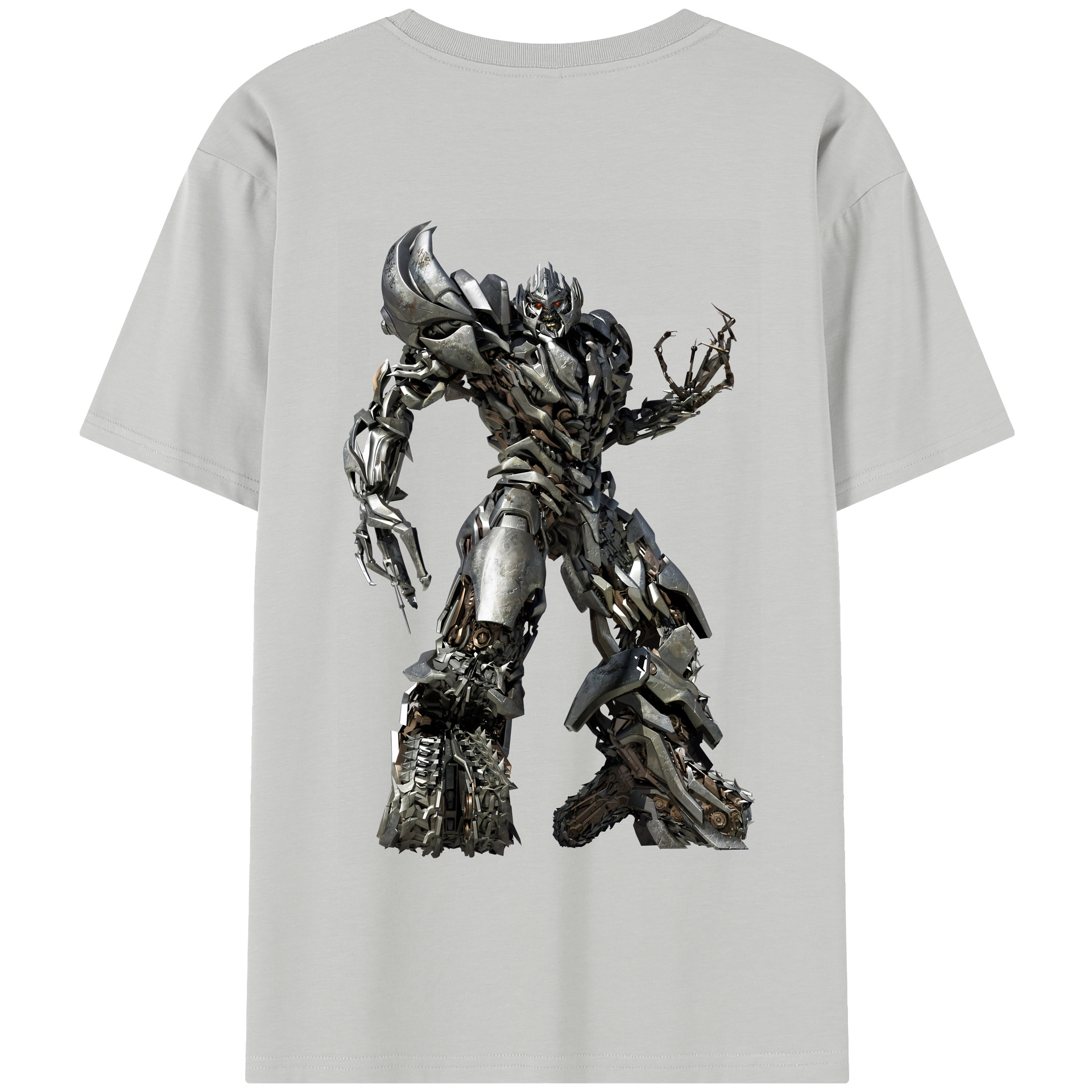 （画像用） Transformers トランスフォーマー 綿100％半袖Tシャツ（背面プリント）