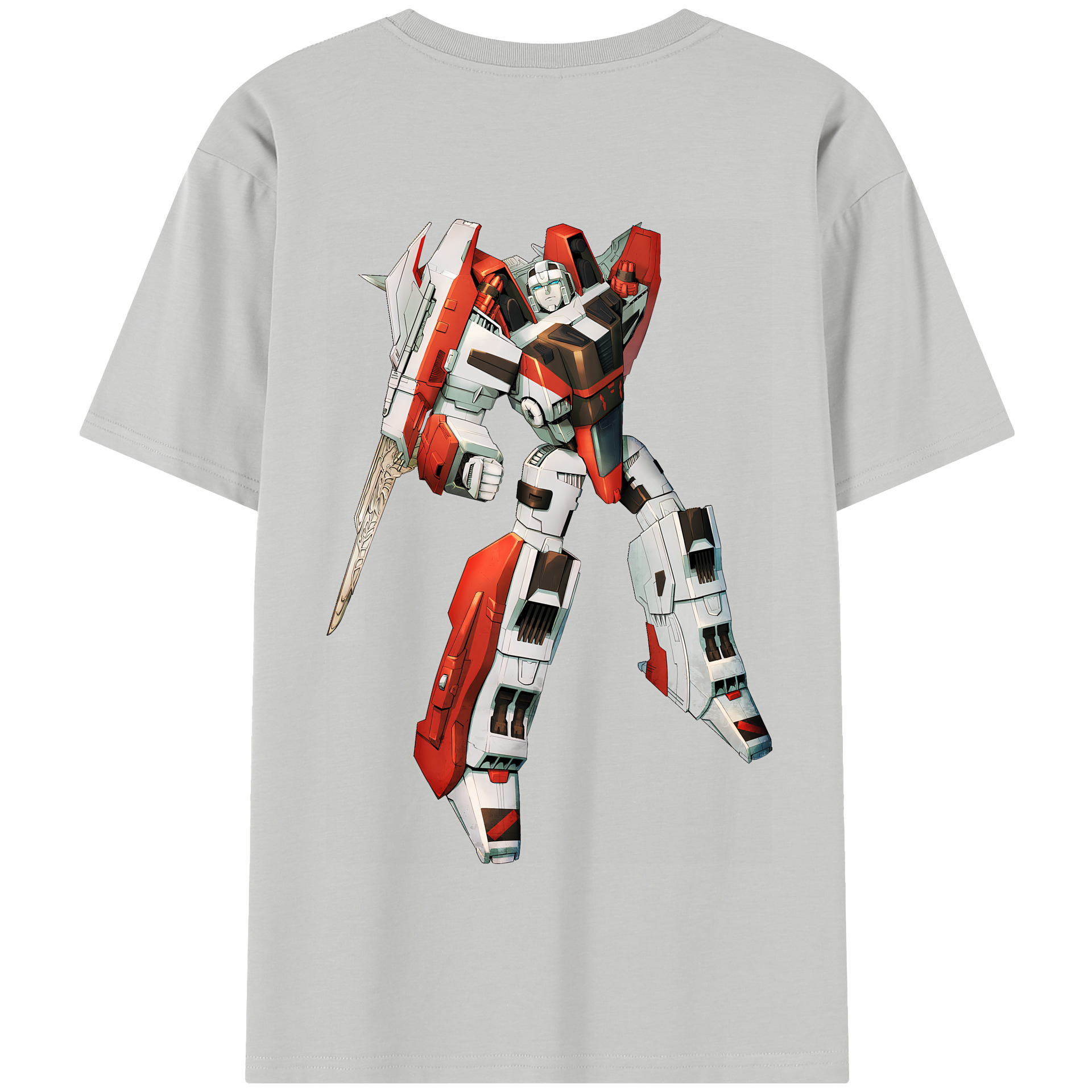 （画像用） Transformers トランスフォーマー 綿100％半袖Tシャツ（背面プリント）