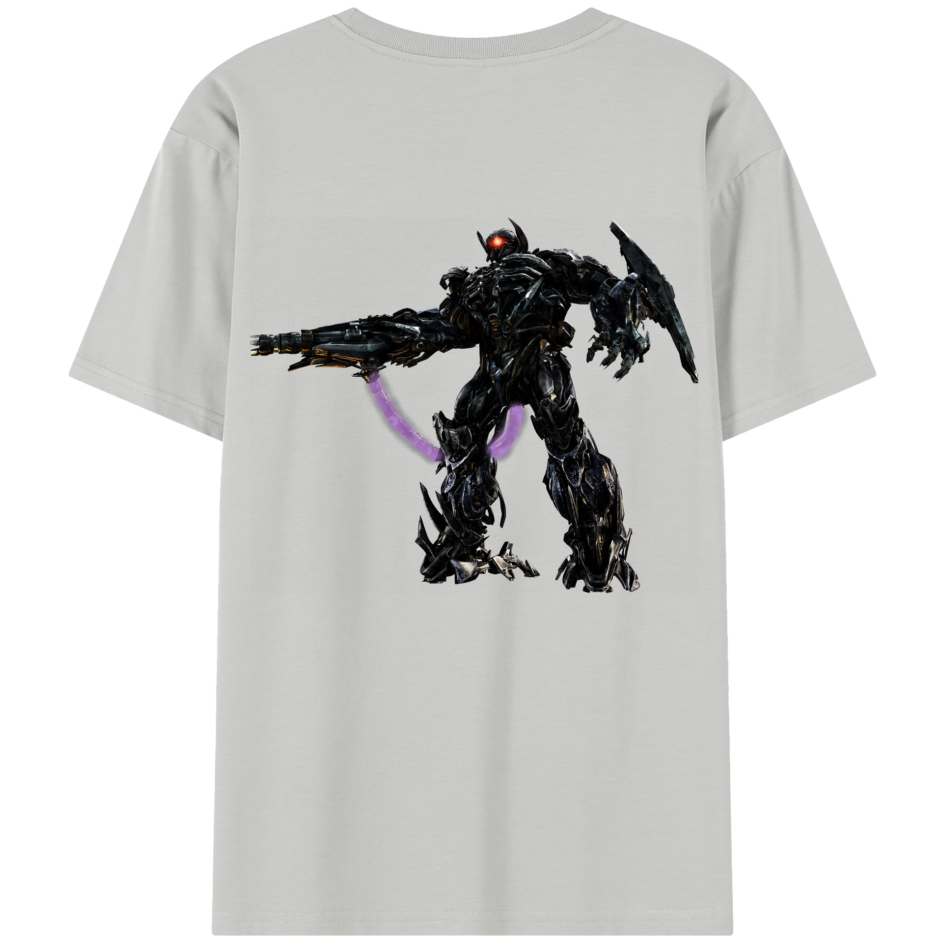 （画像用） Transformers トランスフォーマー 綿100％半袖Tシャツ（背面プリント）