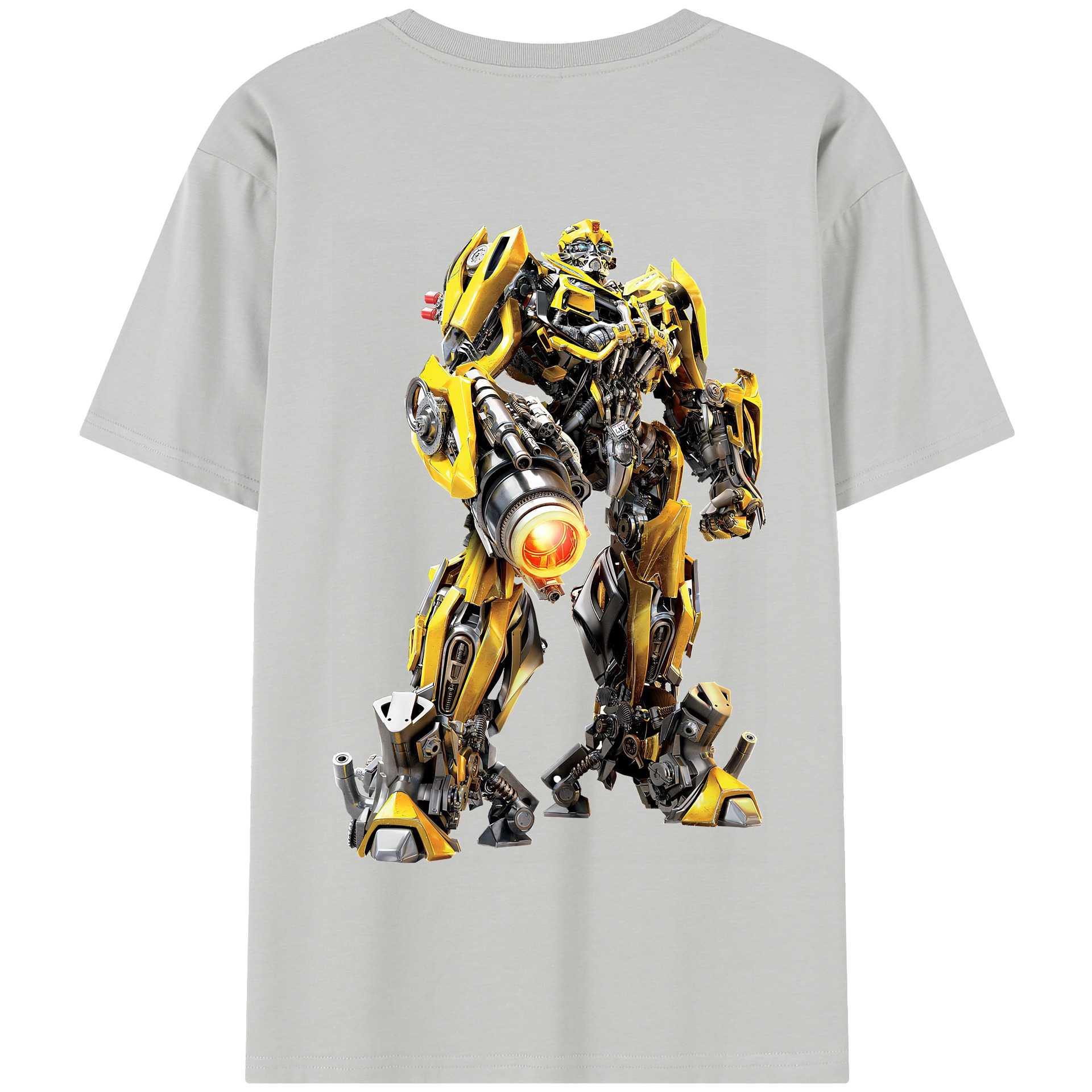 （画像用） Transformers トランスフォーマー 綿100％半袖Tシャツ（背面プリント）