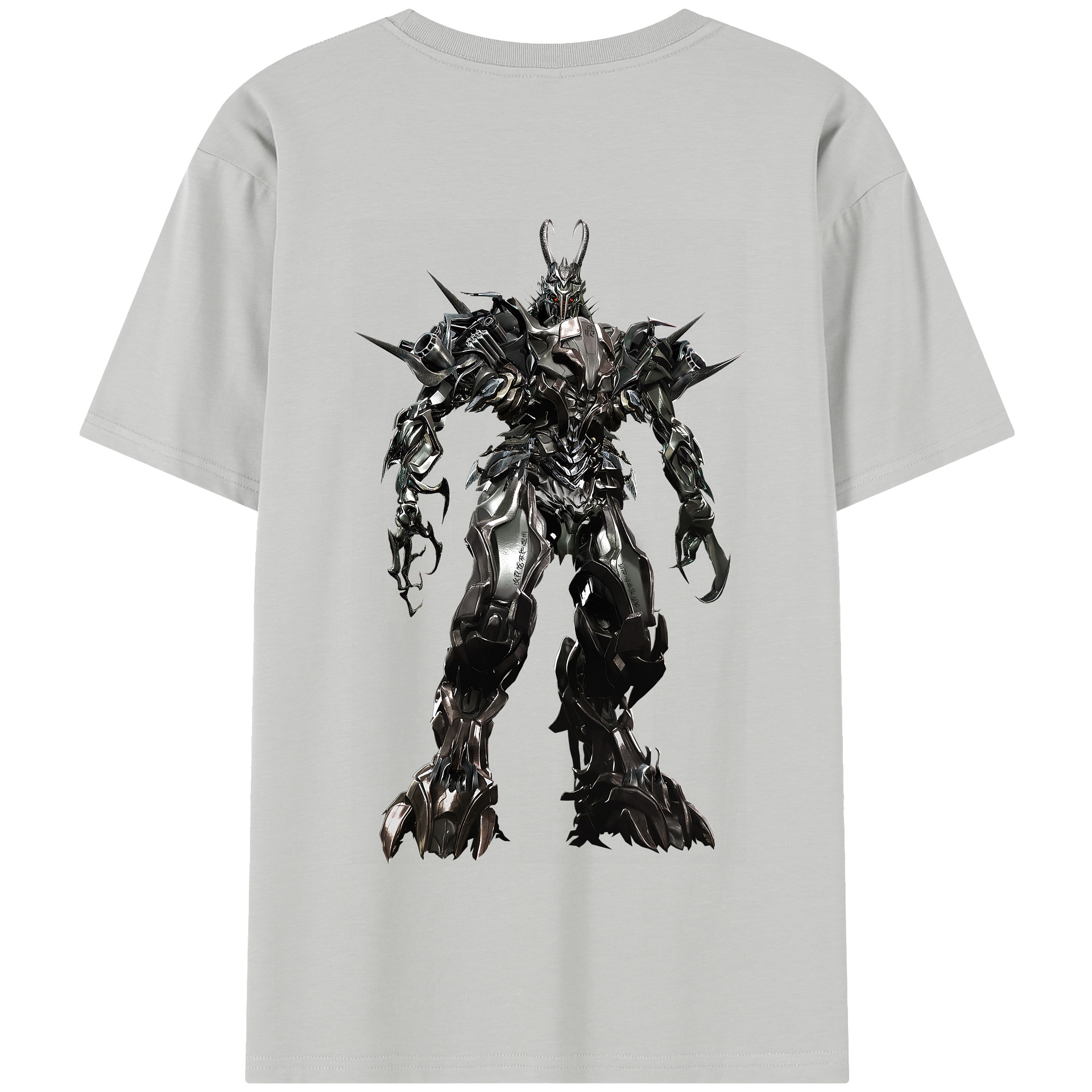 （画像用） Transformers トランスフォーマー 綿100％半袖Tシャツ（背面プリント）