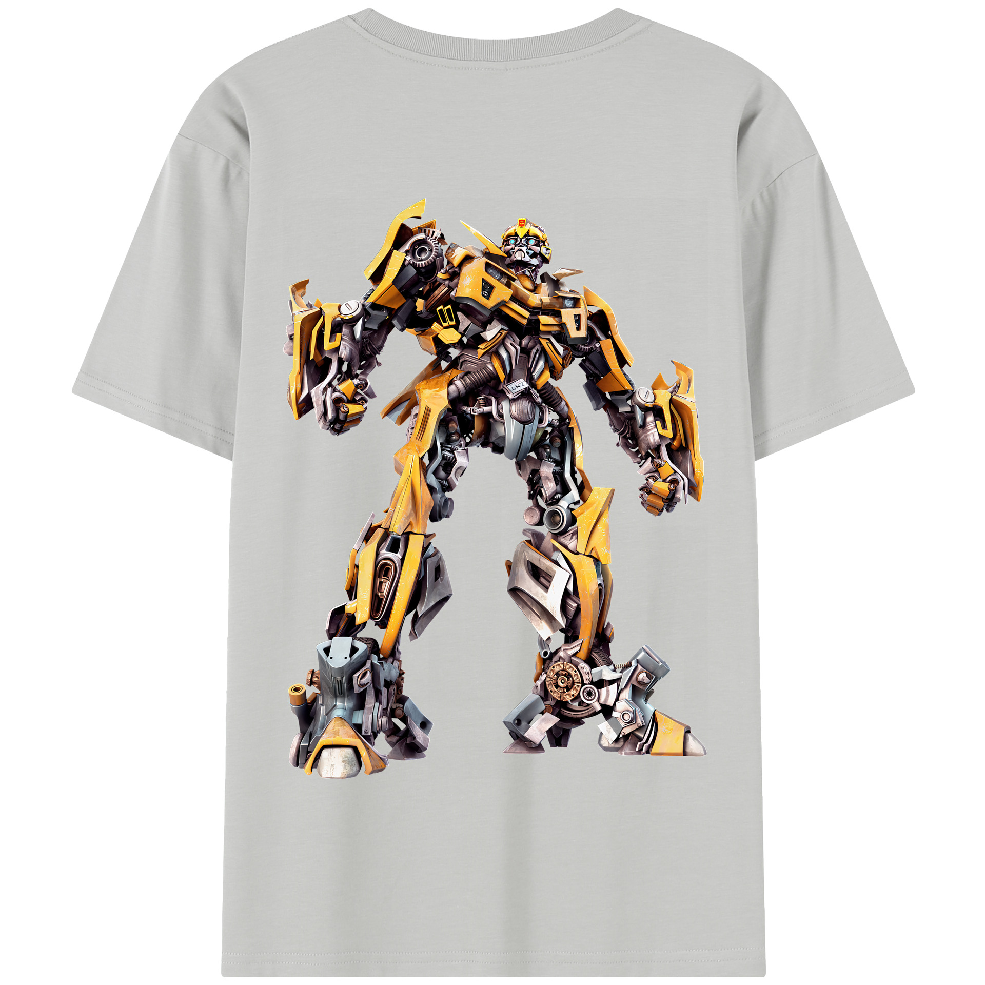（画像用） Transformers トランスフォーマー 綿100％半袖Tシャツ（背面プリント）