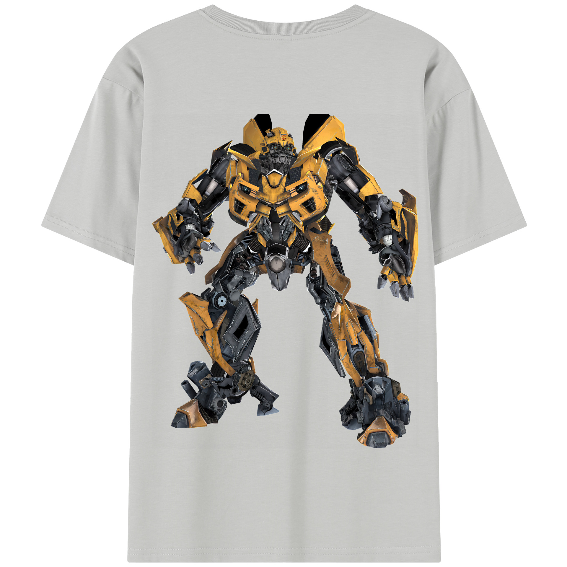 （画像用） Transformers トランスフォーマー 綿100％半袖Tシャツ（背面プリント）