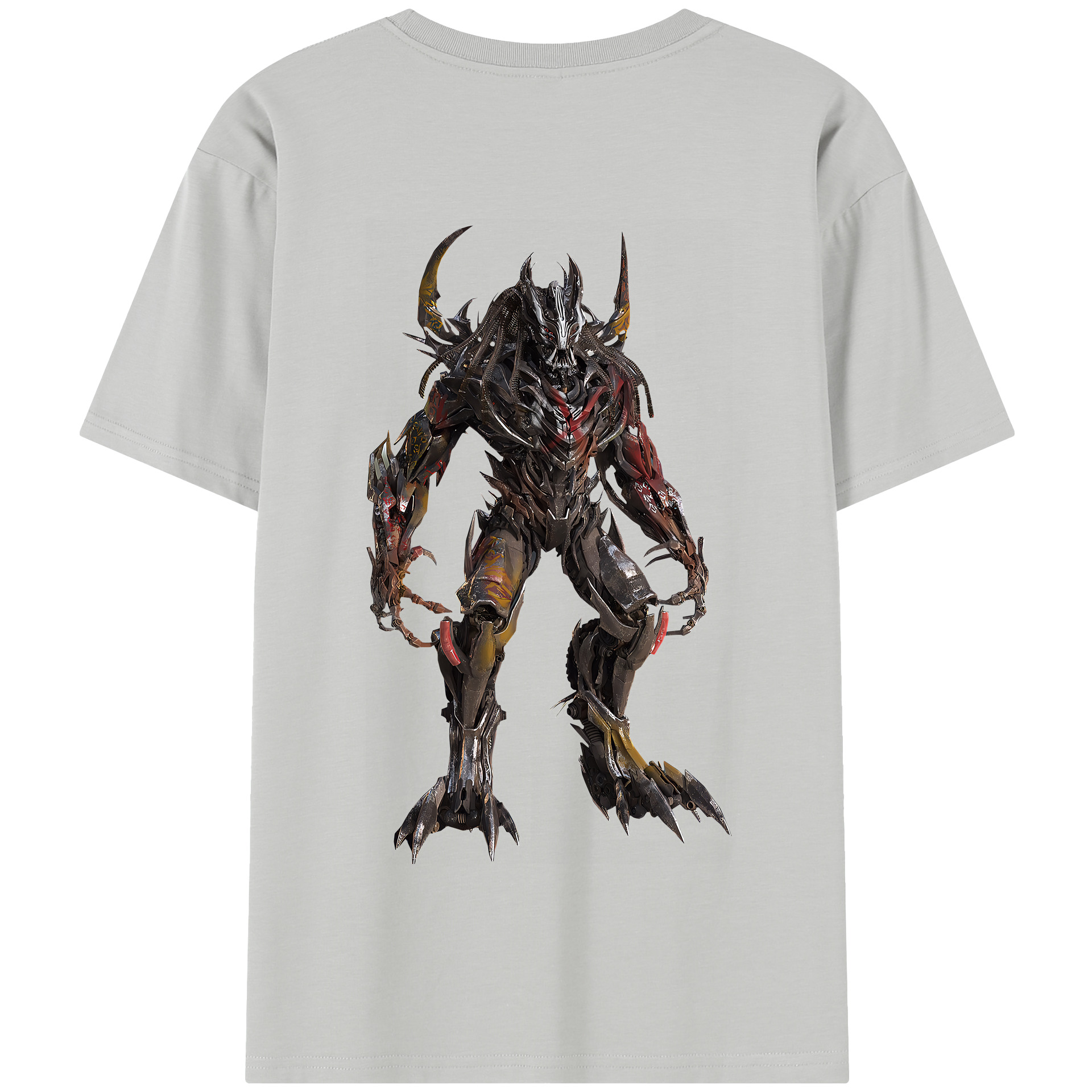（画像用） Transformers トランスフォーマー 綿100％半袖Tシャツ（背面プリント）