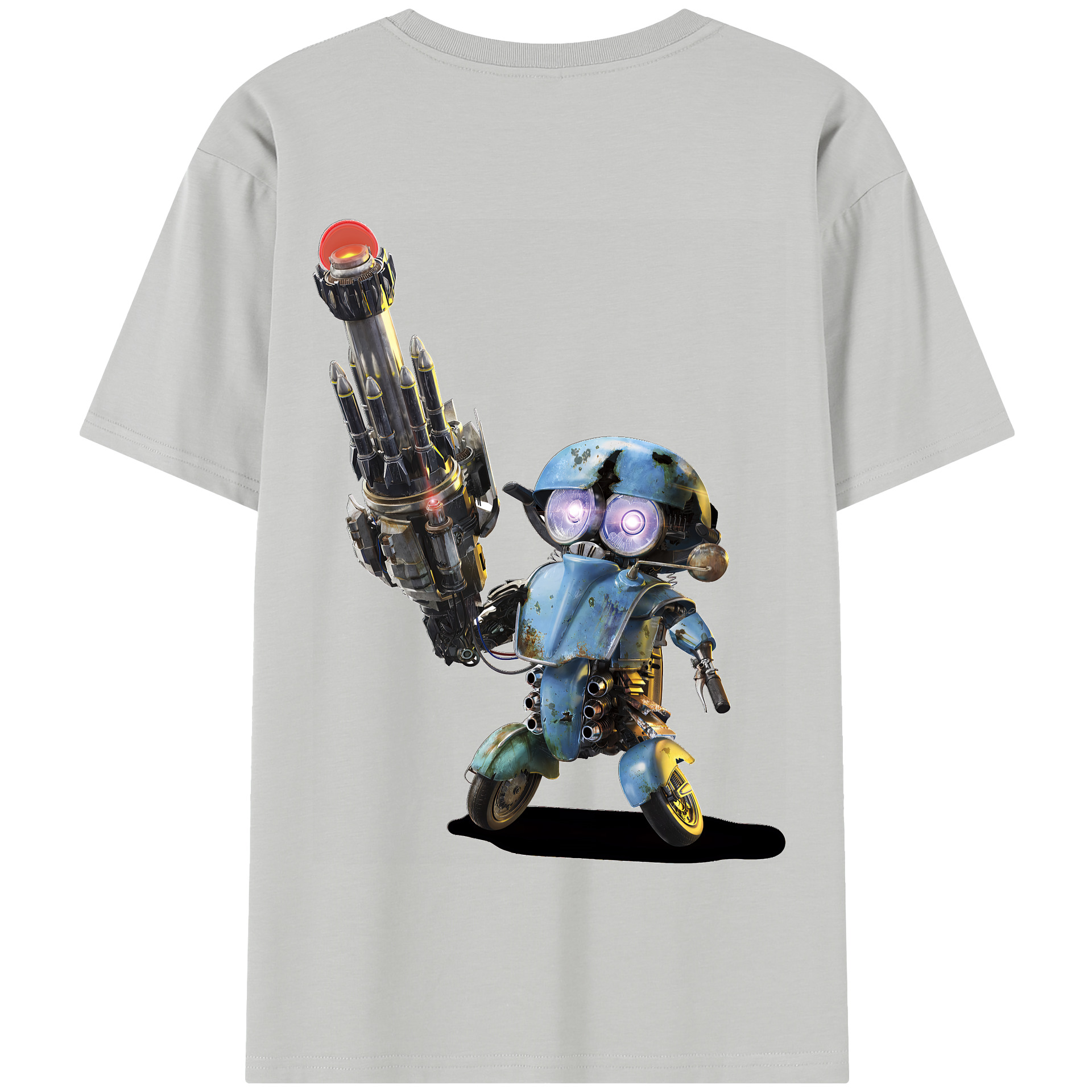 （画像用） Transformers トランスフォーマー 綿100％半袖Tシャツ（背面プリント）