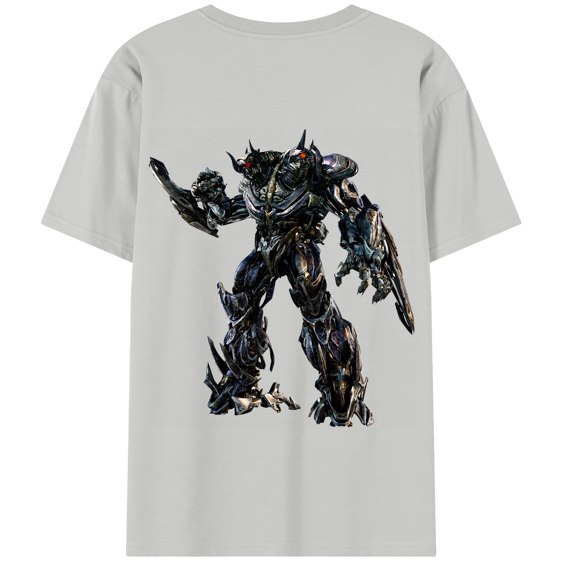 （画像用） Transformers トランスフォーマー 綿100％半袖Tシャツ（背面プリント）