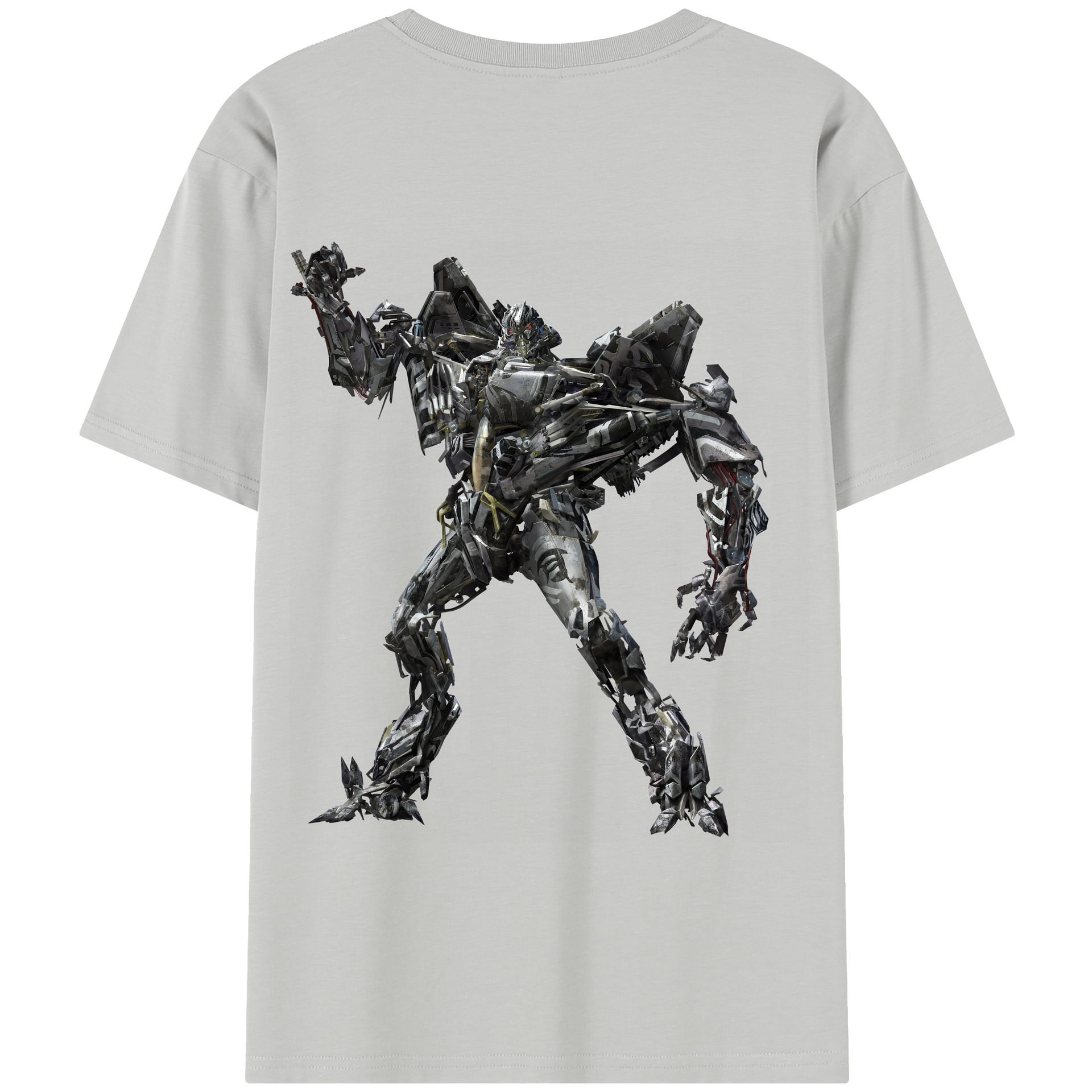 （画像用） Transformers トランスフォーマー 綿100％半袖Tシャツ（背面プリント）