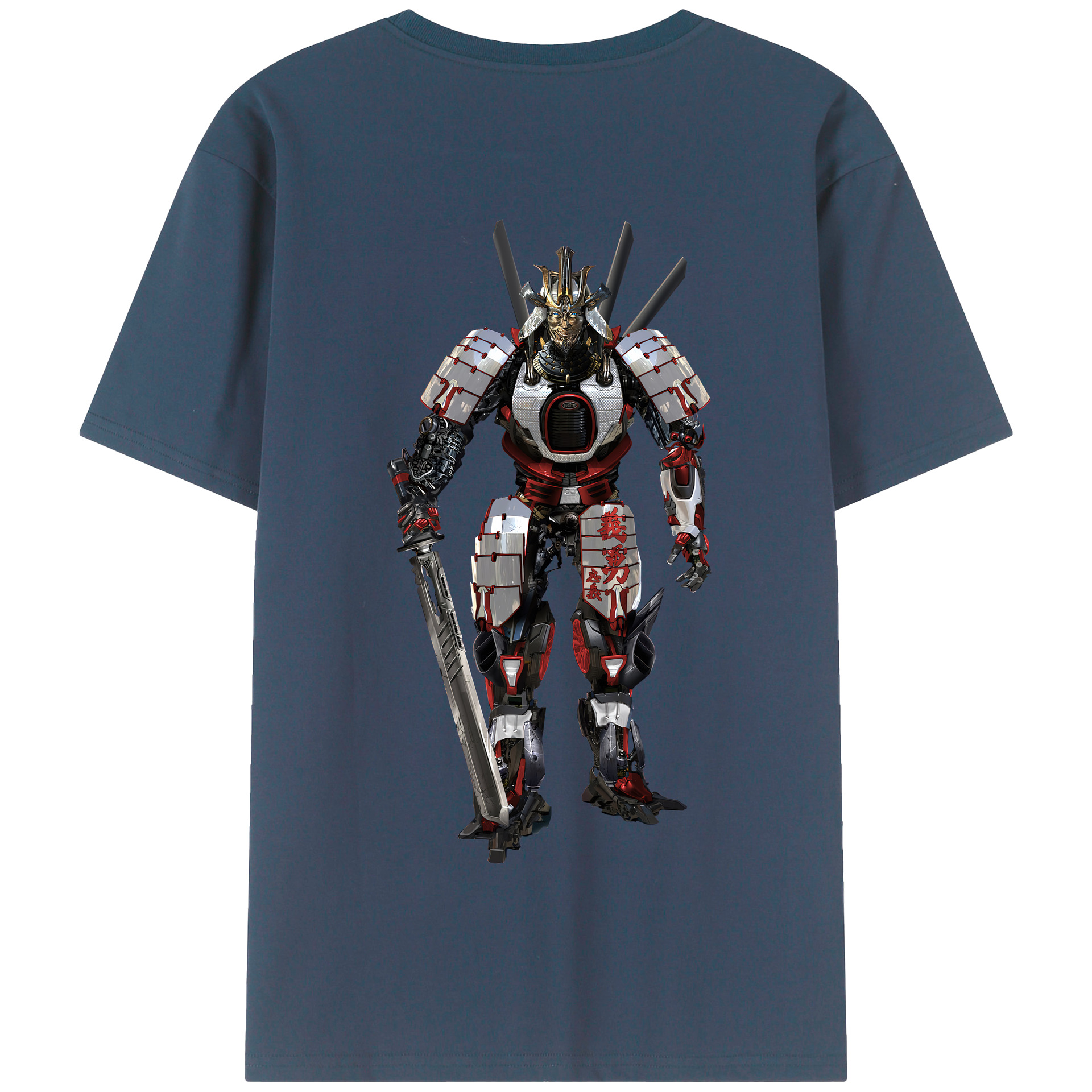 （画像用） Transformers トランスフォーマー 綿100％半袖Tシャツ（背面プリント）