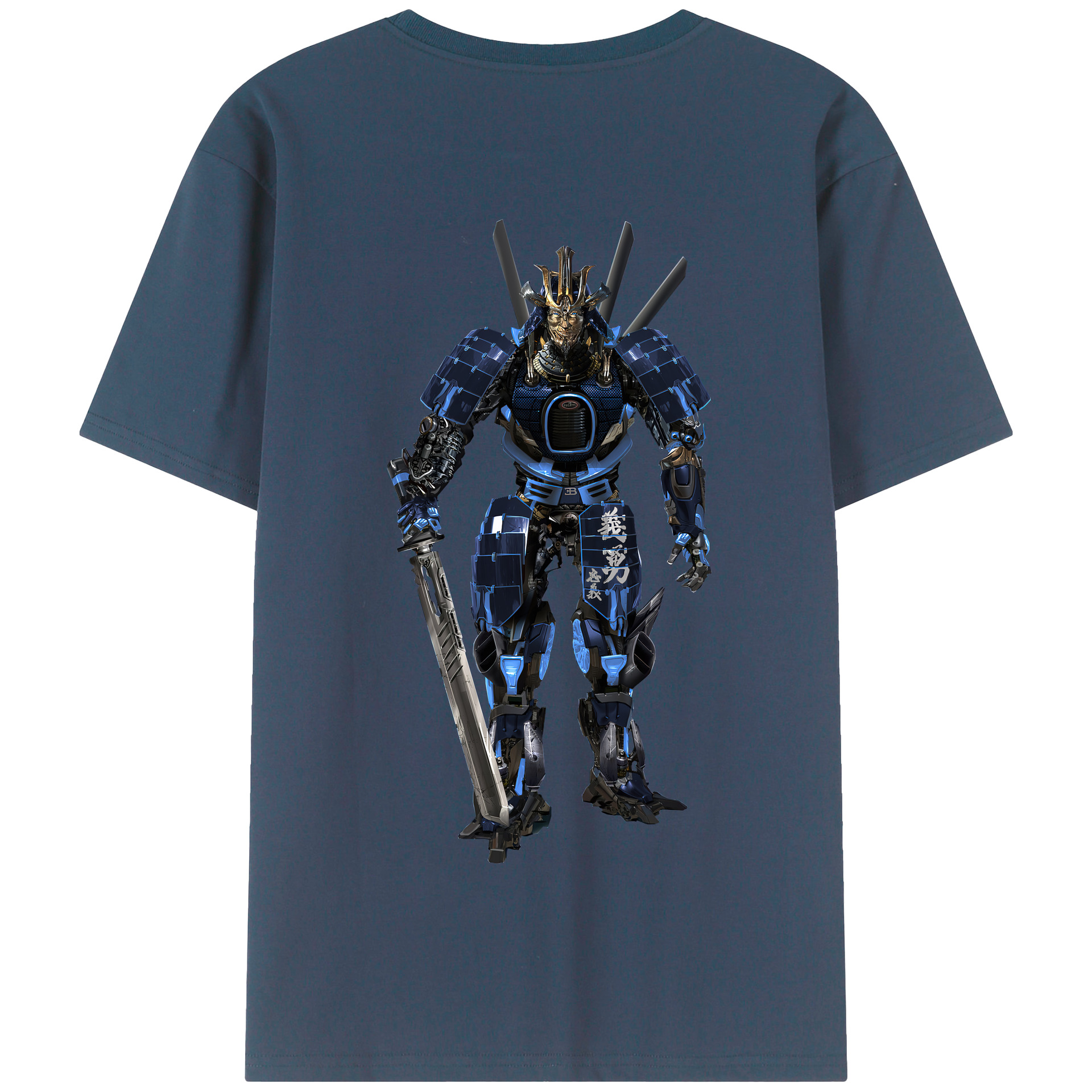 （画像用） Transformers トランスフォーマー 綿100％半袖Tシャツ（背面プリント）