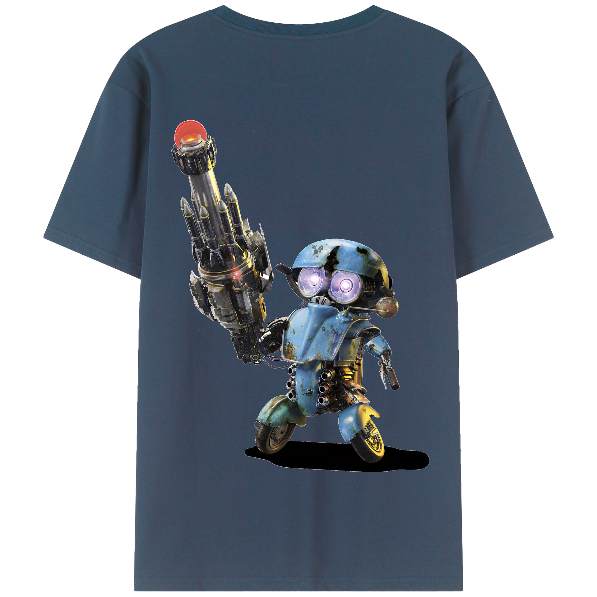 （画像用） Transformers トランスフォーマー 綿100％半袖Tシャツ（背面プリント）