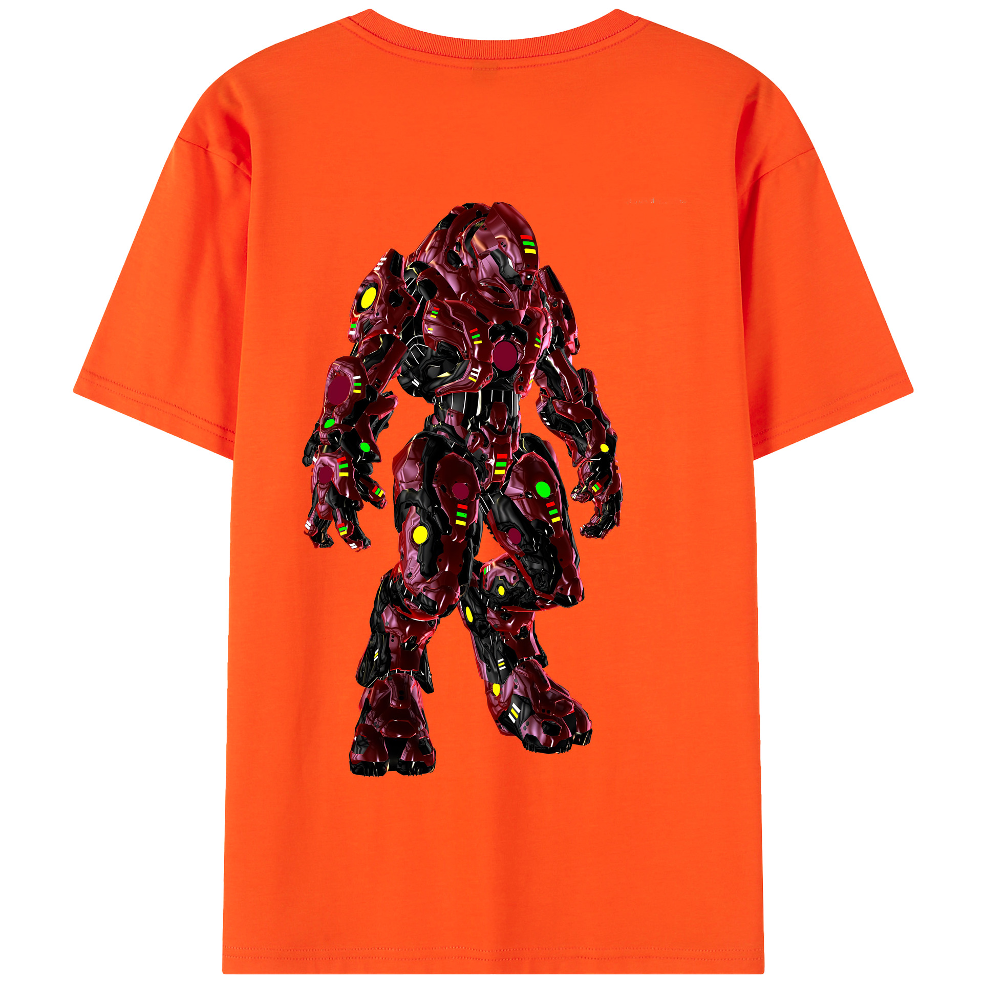 （画像用） Transformers トランスフォーマー 綿100％半袖Tシャツ（背面プリント）