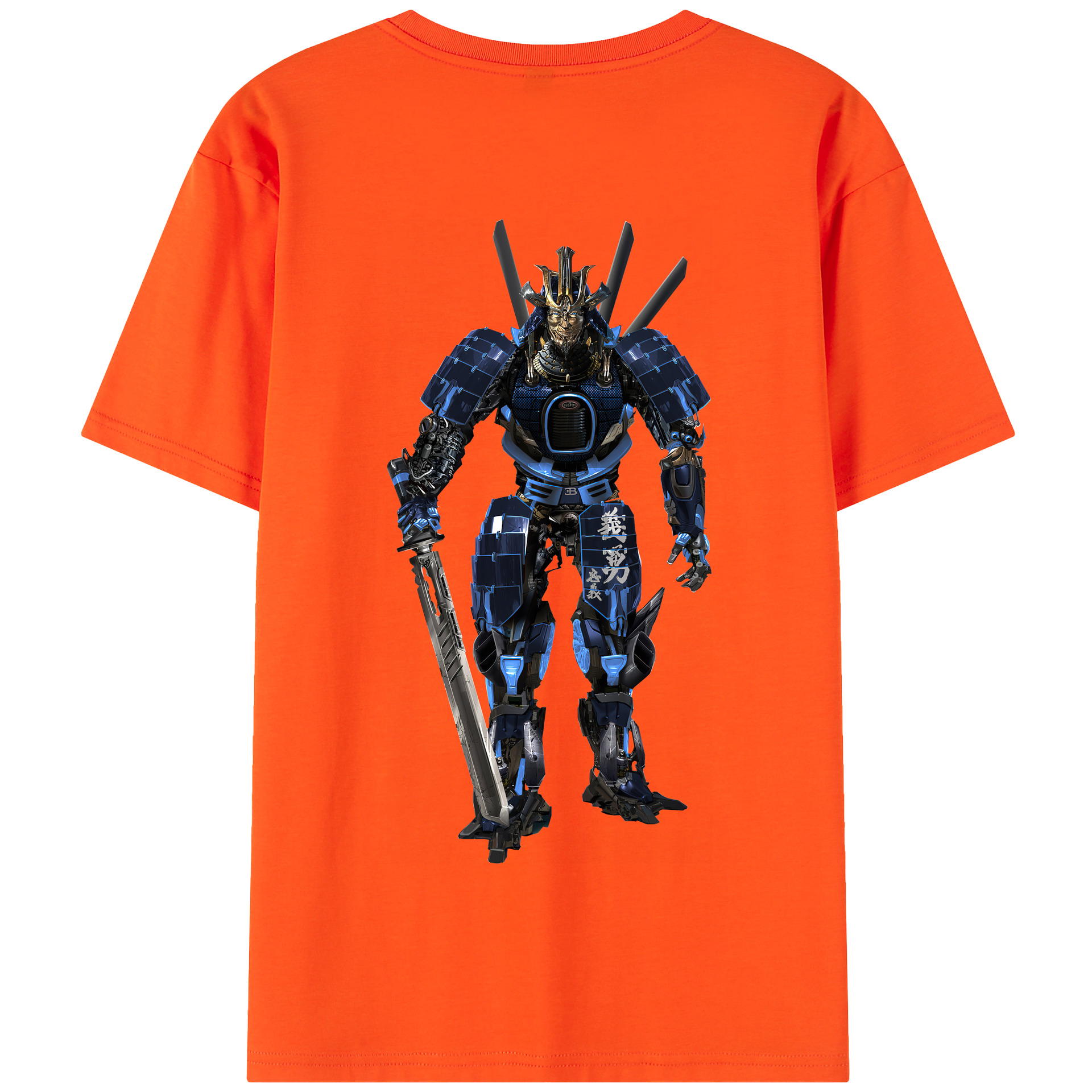 （画像用） Transformers トランスフォーマー 綿100％半袖Tシャツ（背面プリント）