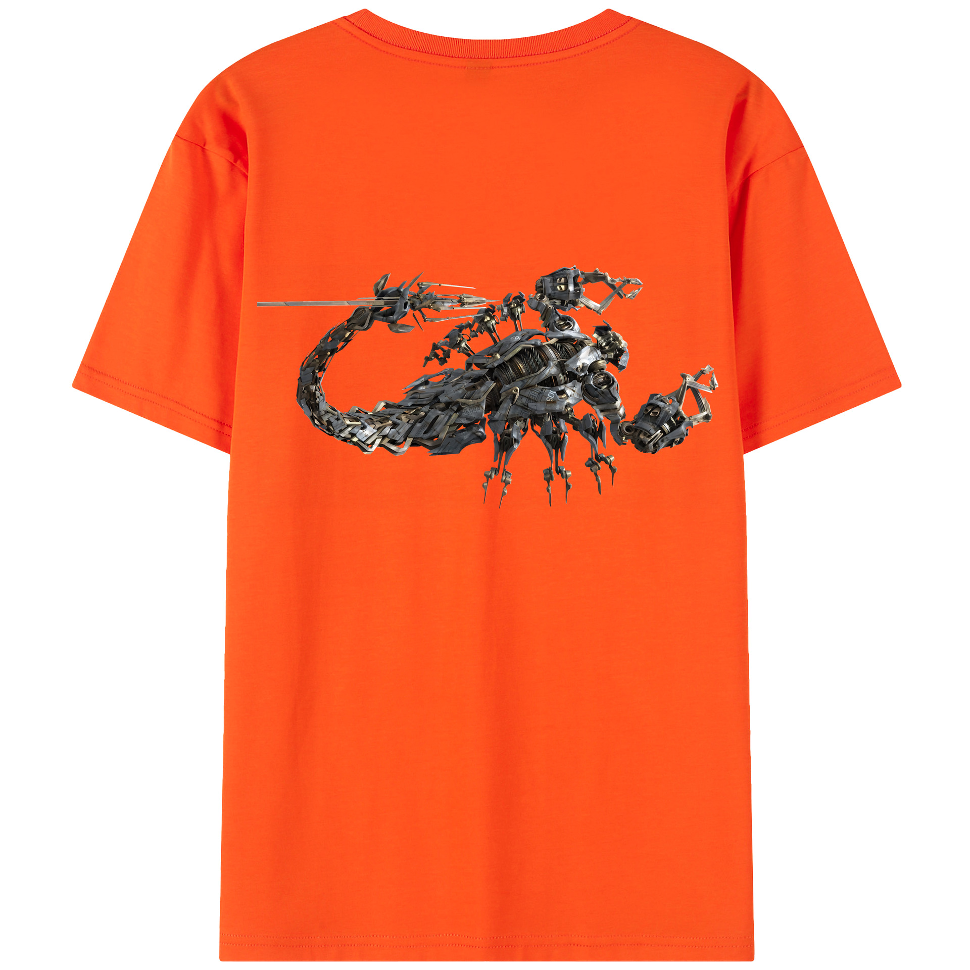 （画像用） Transformers トランスフォーマー 綿100％半袖Tシャツ（背面プリント）