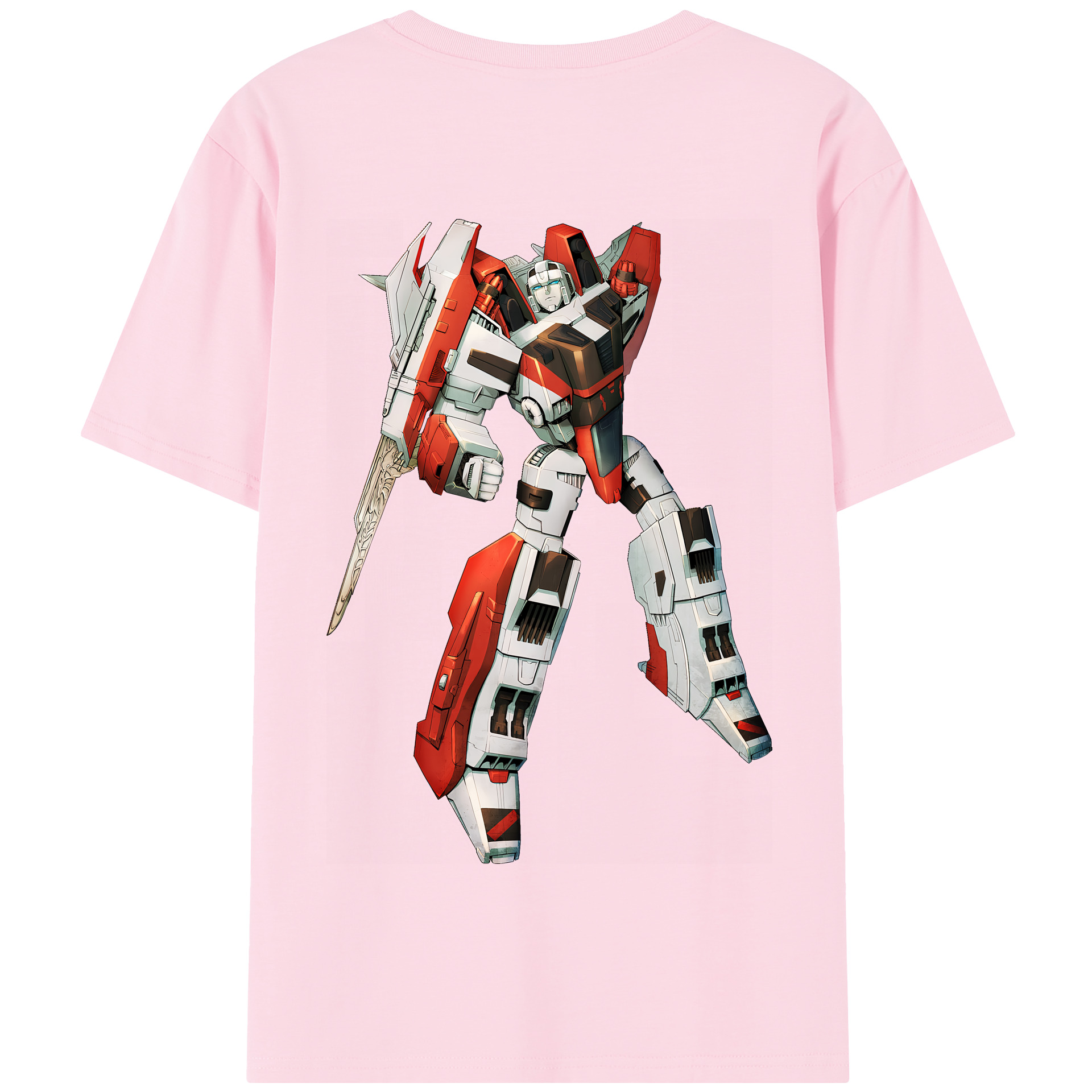 （画像用） Transformers トランスフォーマー 綿100％半袖Tシャツ（背面プリント）