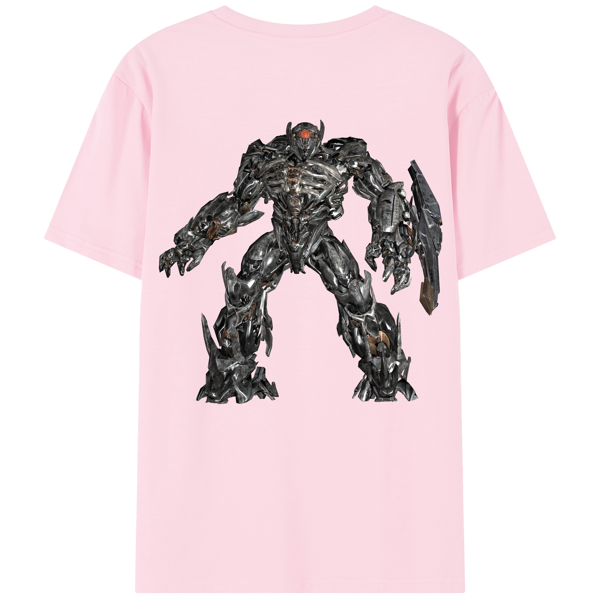 （画像用） Transformers トランスフォーマー 綿100％半袖Tシャツ（背面プリント）