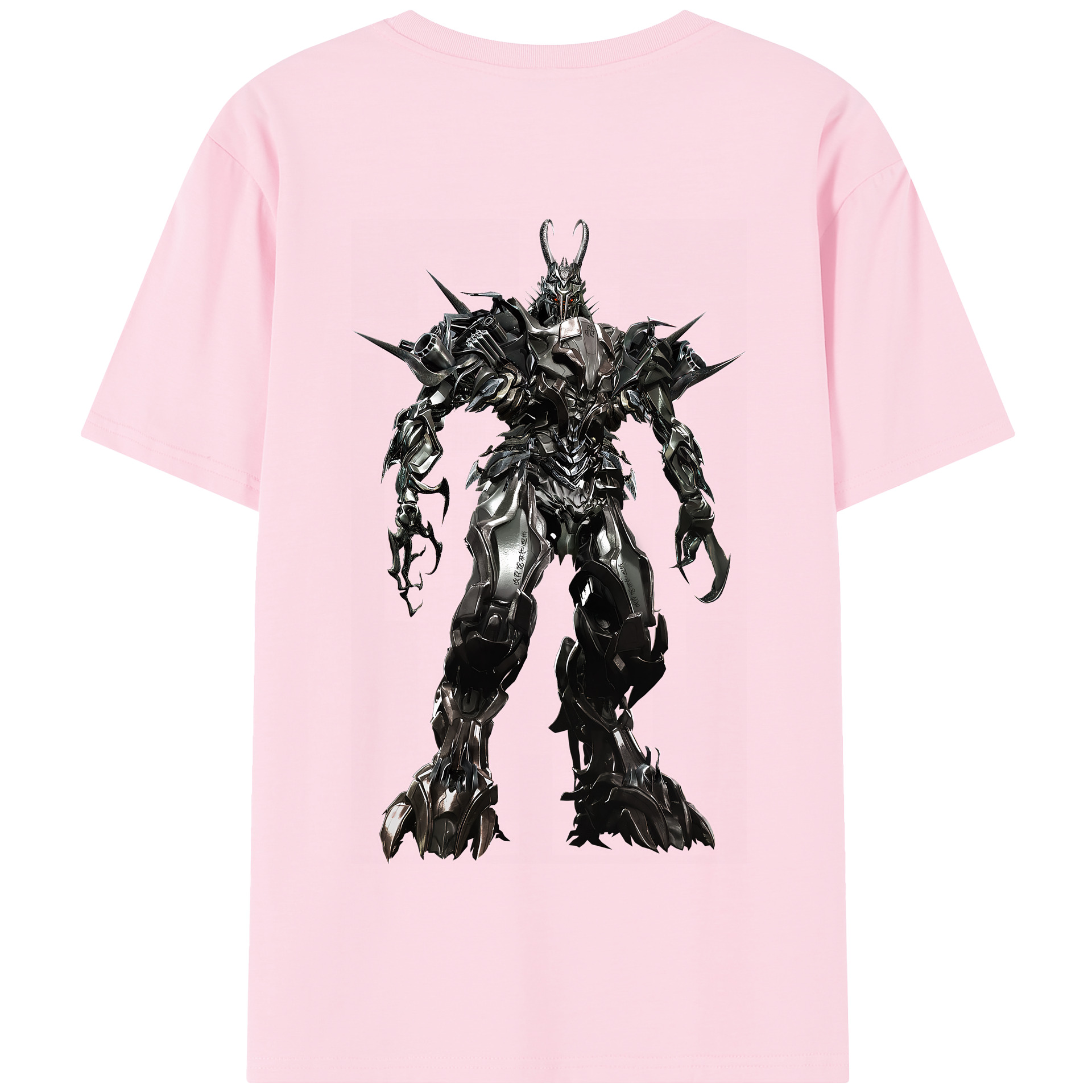 （画像用） Transformers トランスフォーマー 綿100％半袖Tシャツ（背面プリント）