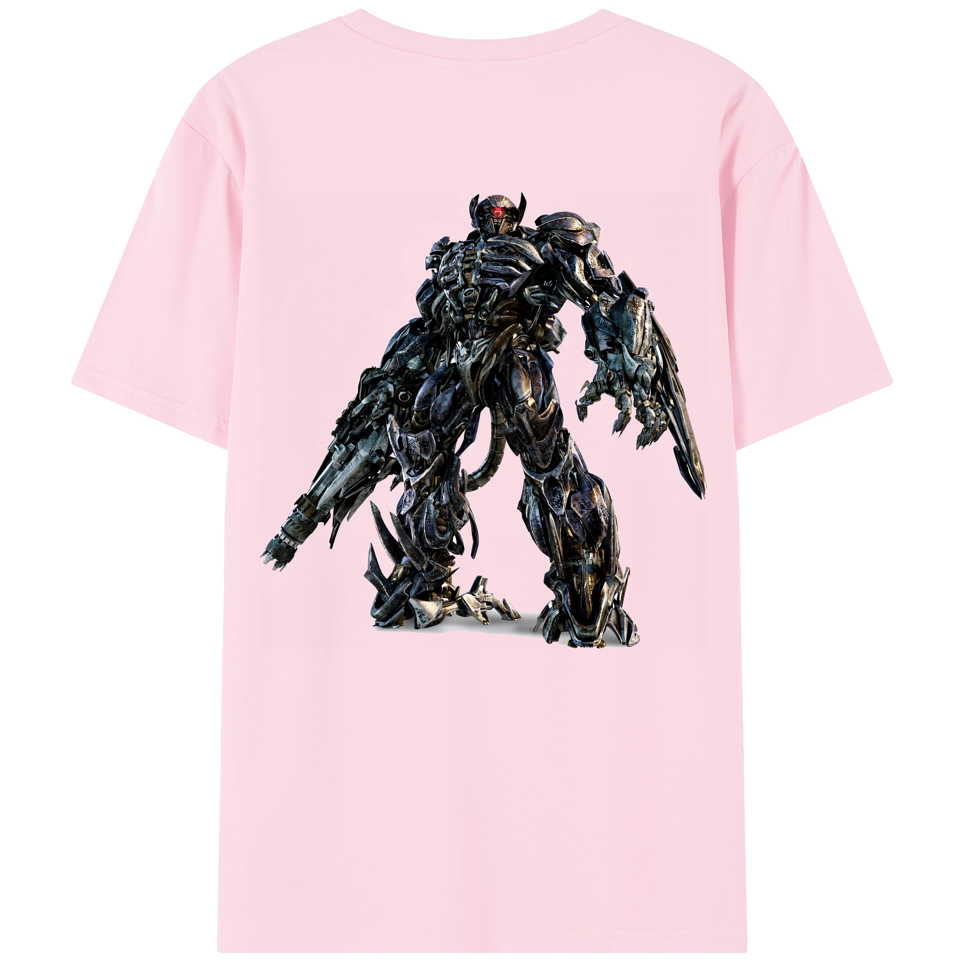 （画像用） Transformers トランスフォーマー 綿100％半袖Tシャツ（背面プリント）